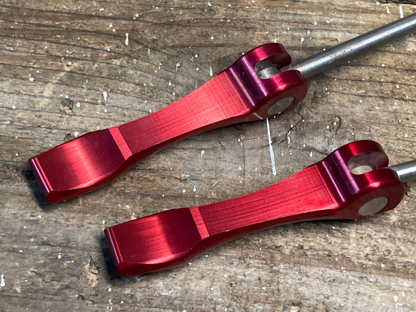 IN122 ハドレー HADLEY クリックリリース 前後セット 赤