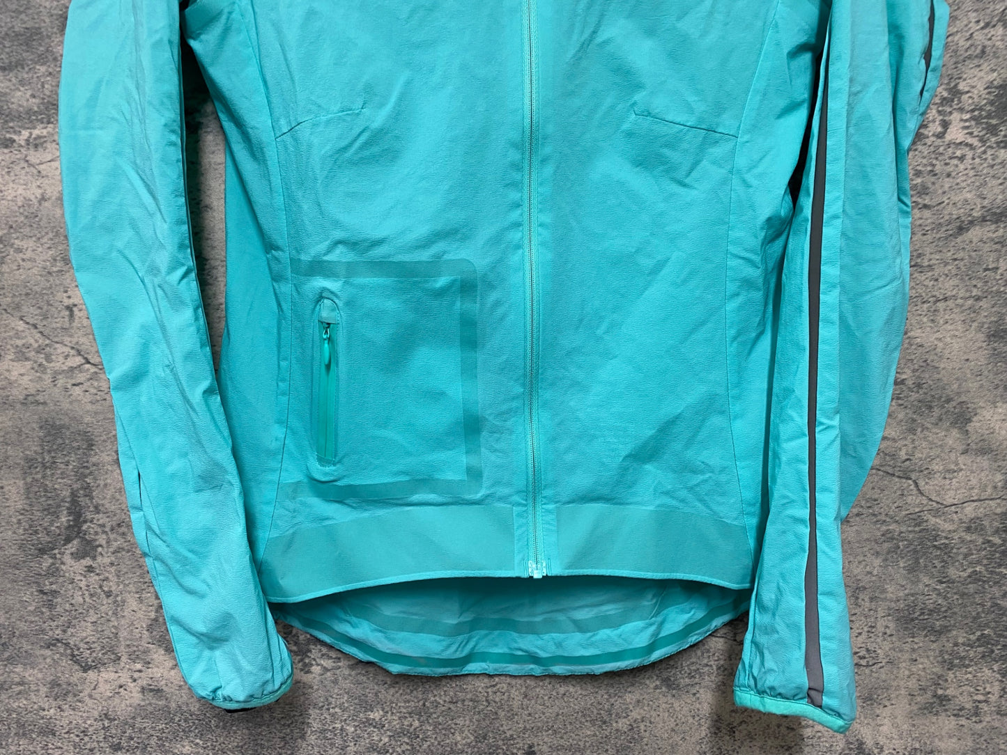 JD194 ラファ Rapha CLASSIC WIND JACKET 長袖 サイクルジャケット 水色 XXS