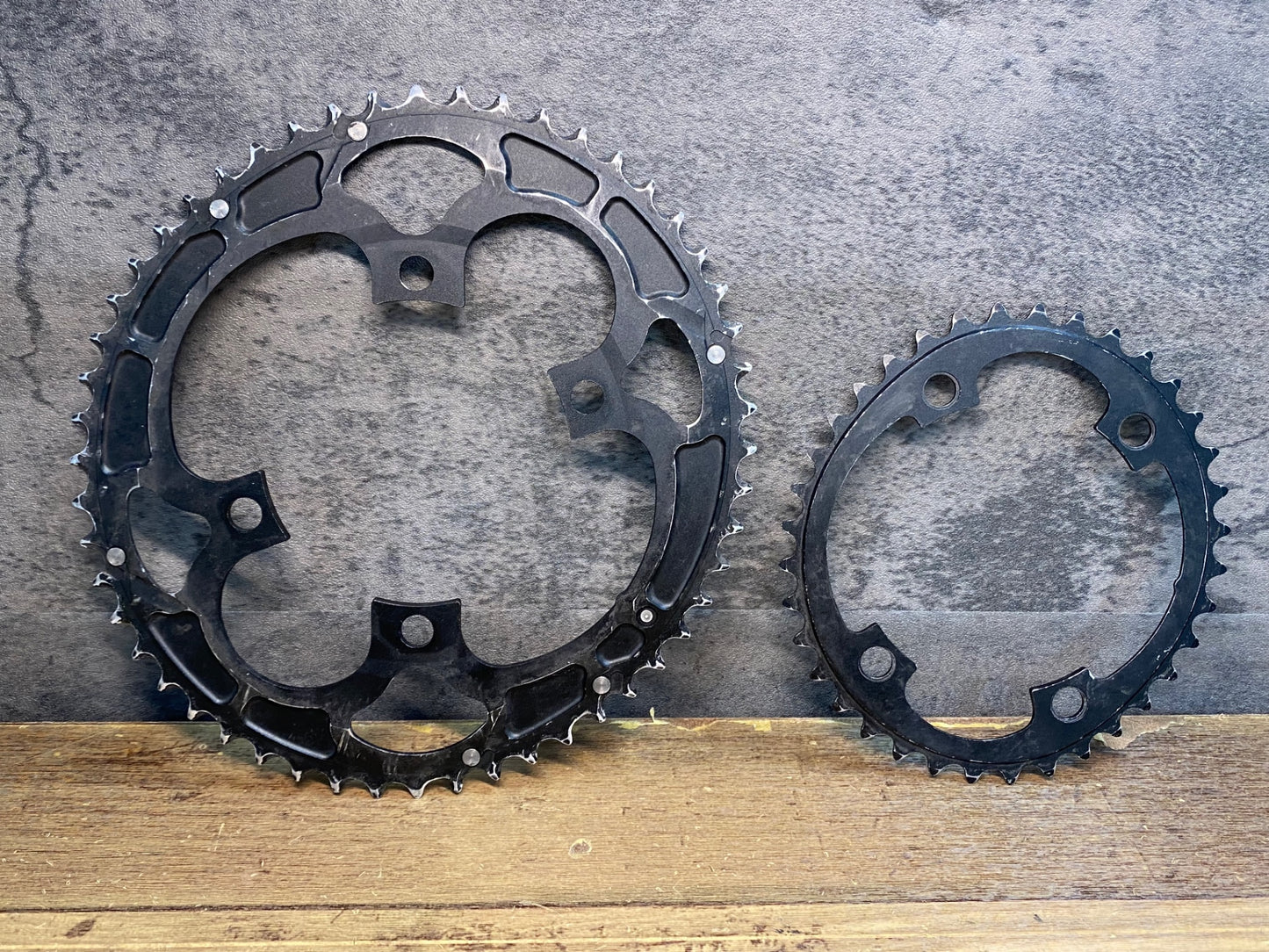 IS629 ライデア RIDEA 楕円 チェーンリング 52/36 4H シマノ対応