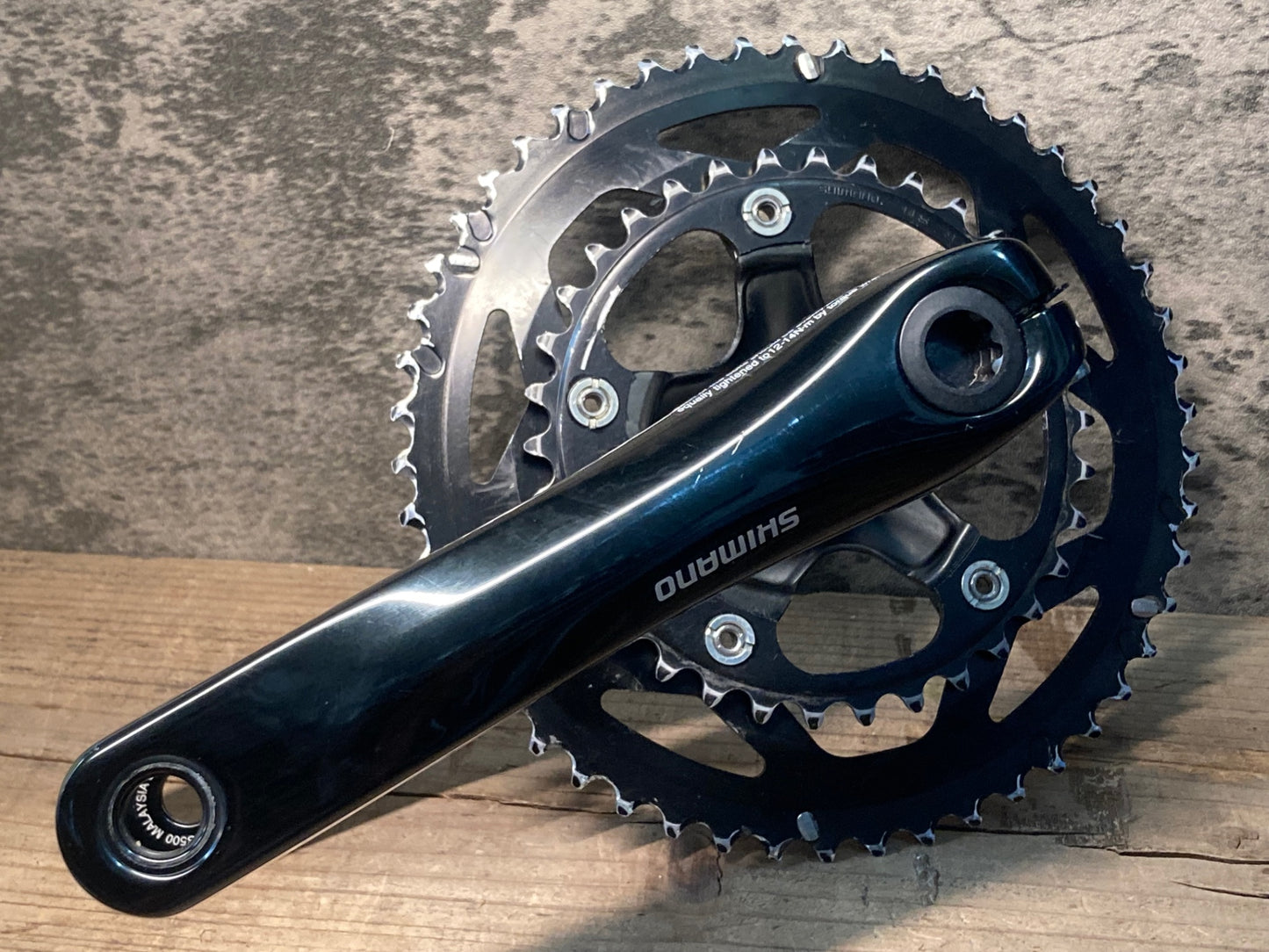 IY319 シマノ SHIMANO FC-RS500 クランクセット 170mm 50/34T 黒 2x10S