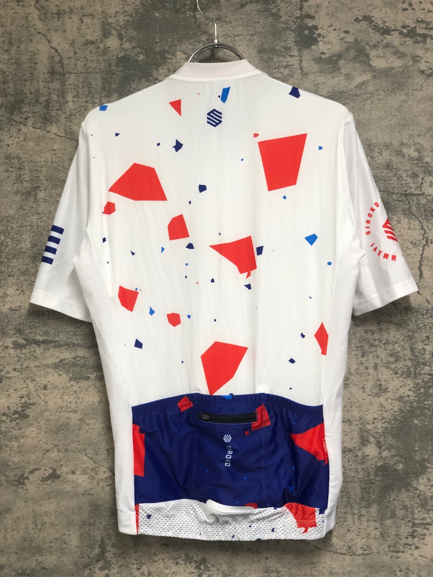 IX279 シロッコ SIROKO 半袖 サイクルジャージ 白 M