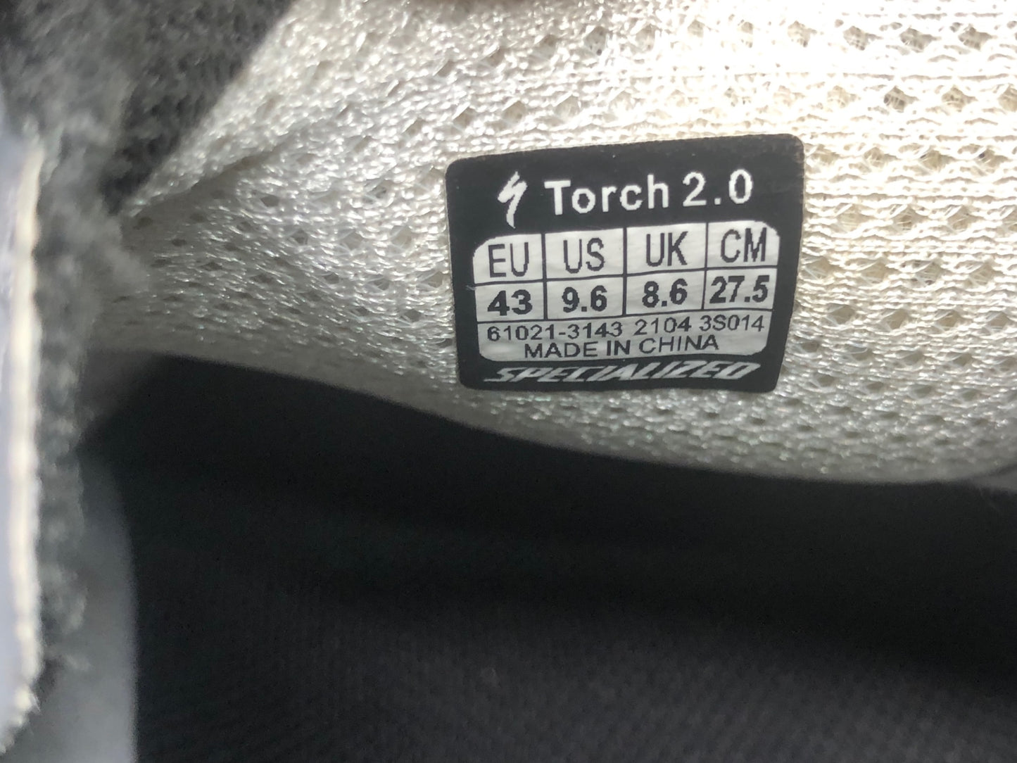 IS866 スペシャライズド SPECIALIZED TORCH 2.0 ビンディングシューズ SPD-SL EU43