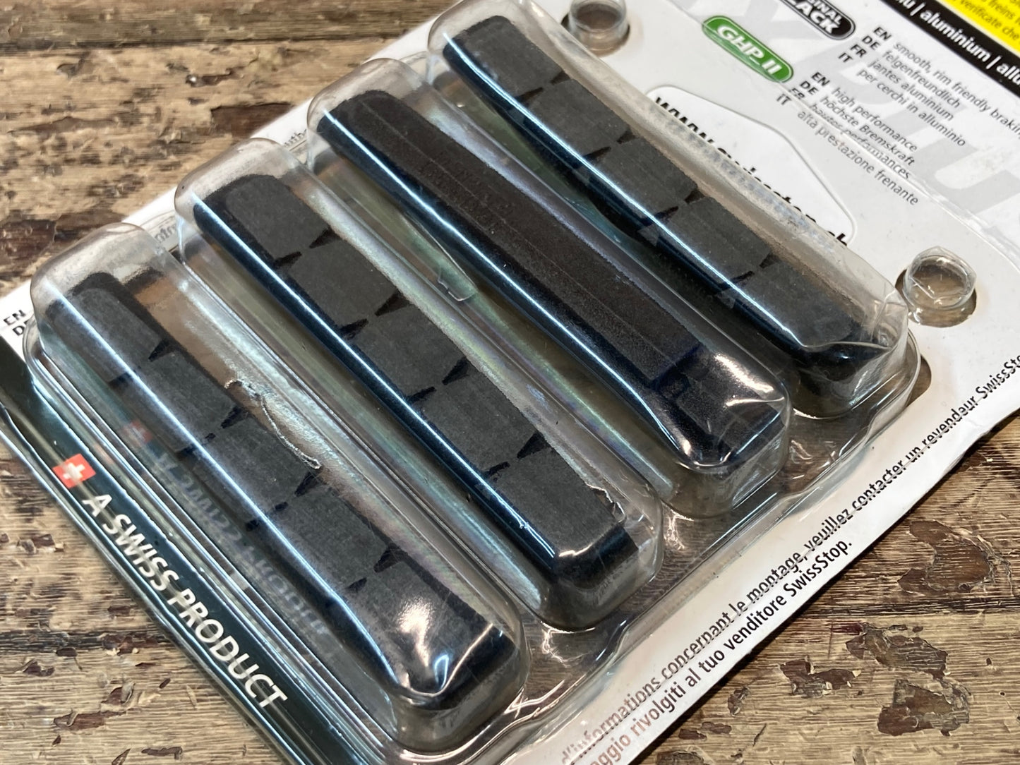 IN071 スイスストップ SWISSSTOP RxPlus ブレーキシュー アルミリム用 未使用品