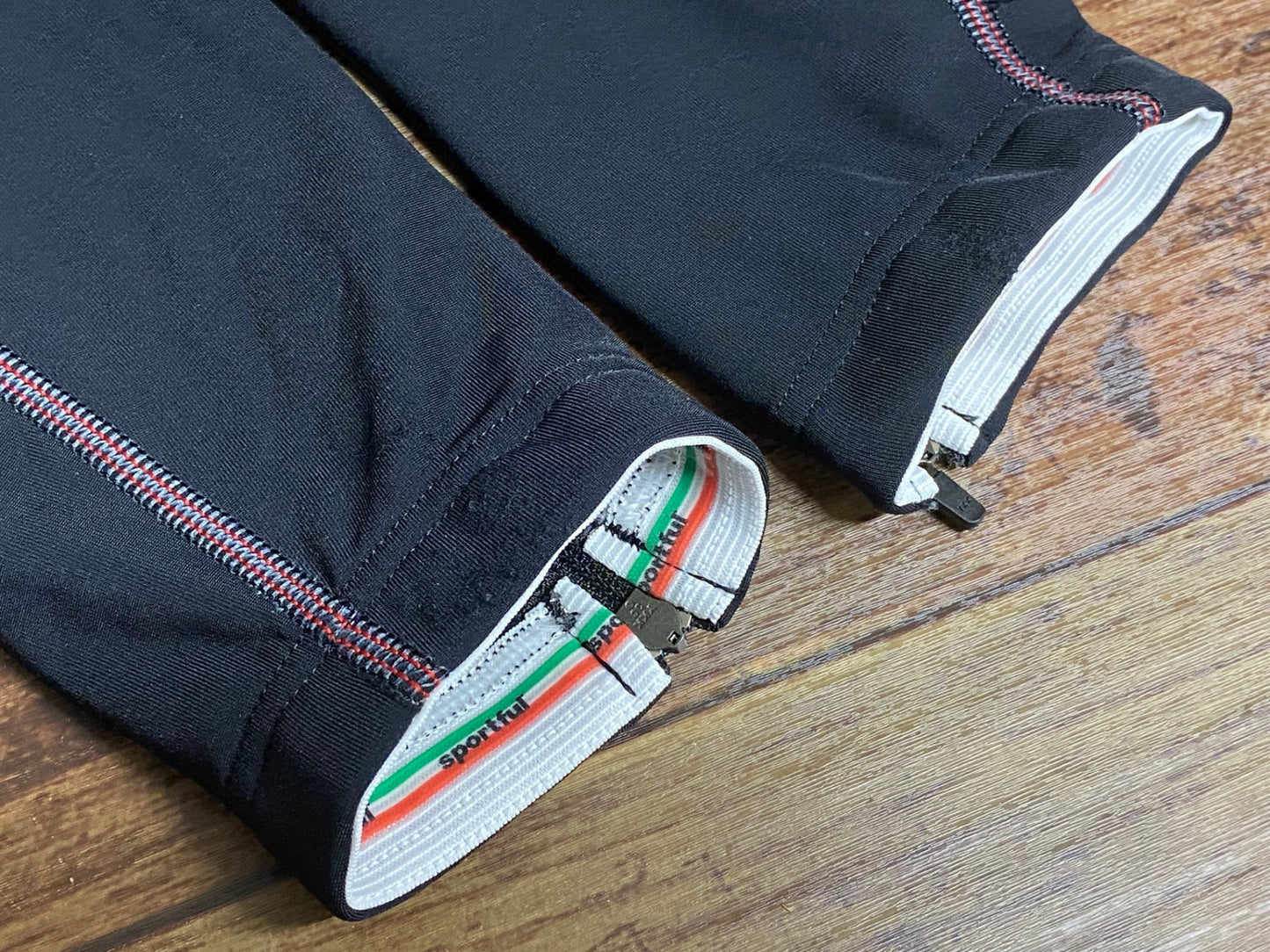 JC094 スポーツフル sportful ビブタイツ 黒 M 裏起毛 BODYFIT ※スレ