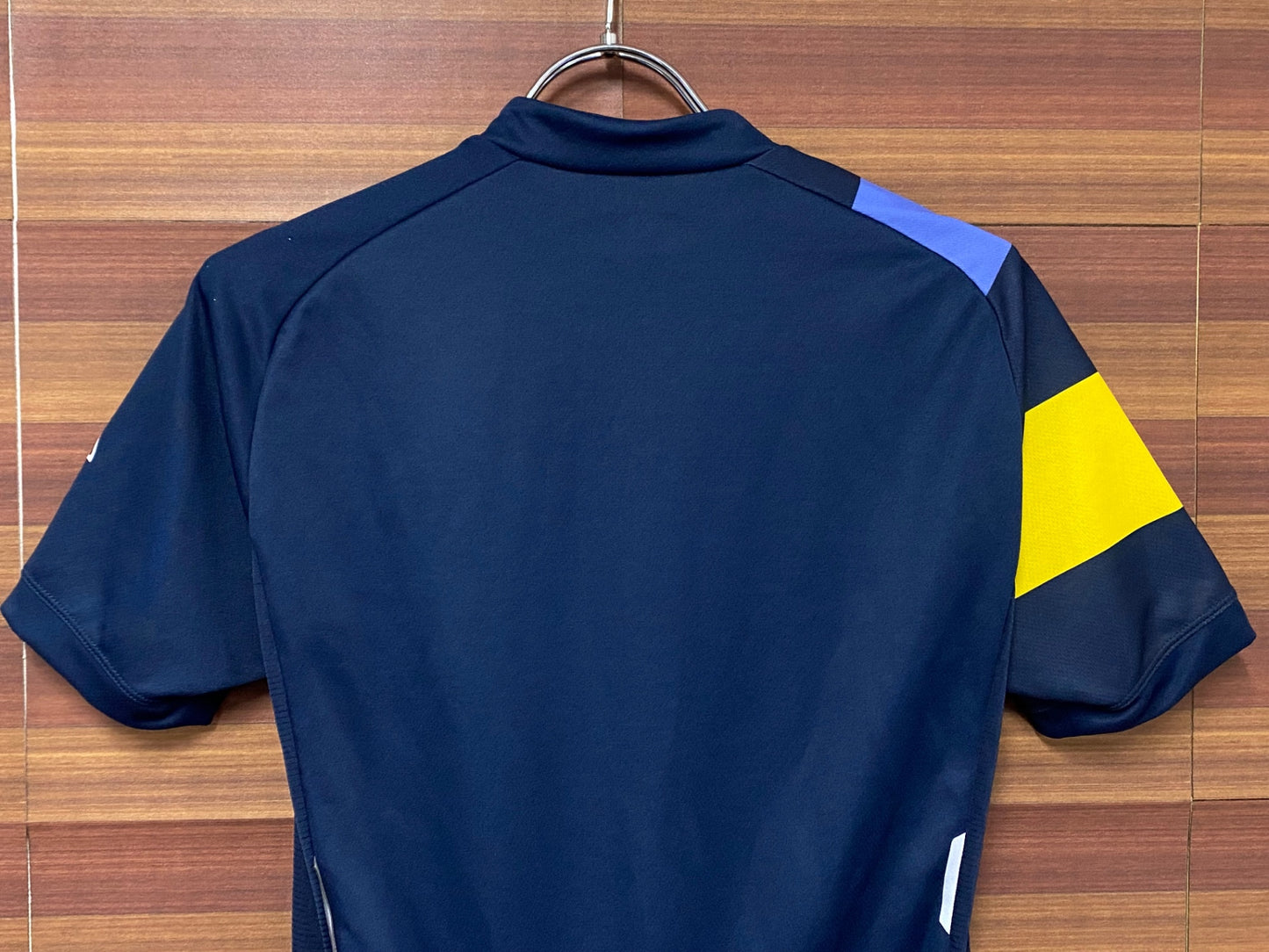 IT615 ルコックスポルティフ le coq sportif 半袖サイクルジャージ 紺 S