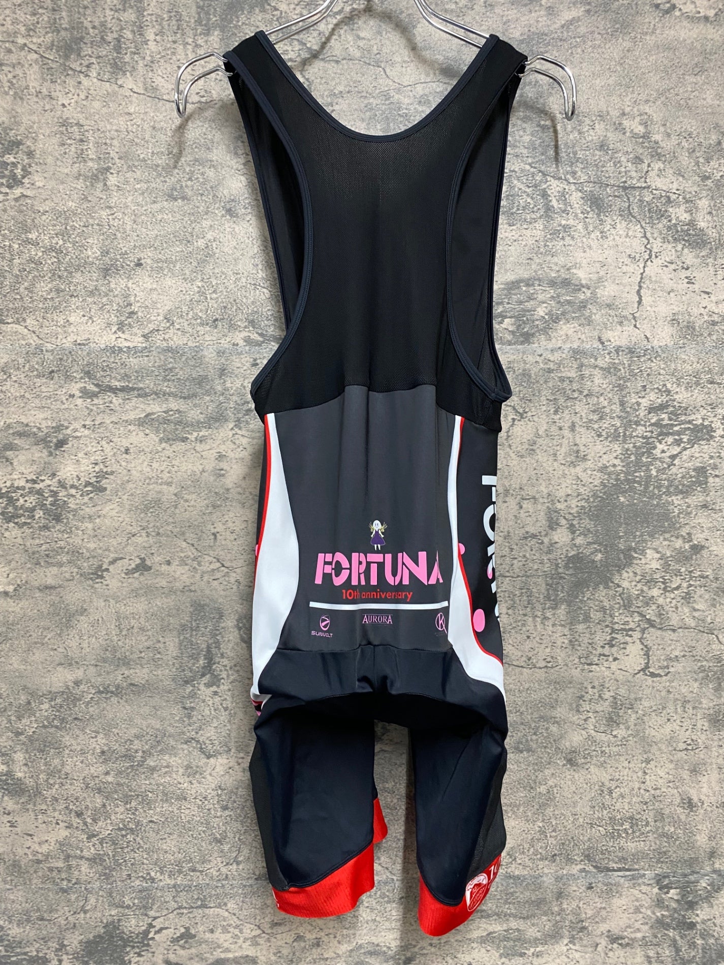 JB663 アウローラ AURORA カーゴビブショーツ 黒 XL ろんぐらいだぁす 10th anniversary