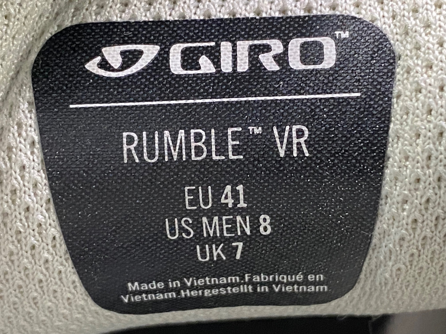 IJ709 ジロ GIRO RUMBER VR ビンディングシューズ SPD EU41 グレー