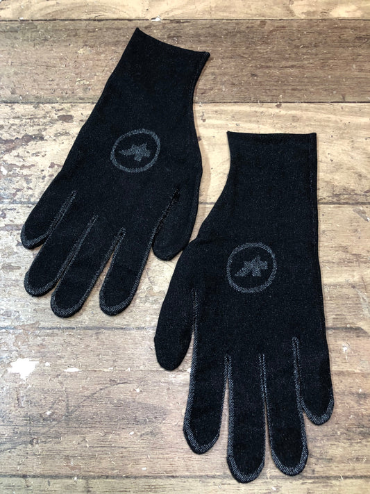 IM061 アソス assos SPRING FALL LINER GLOVES インナーグローブ 黒