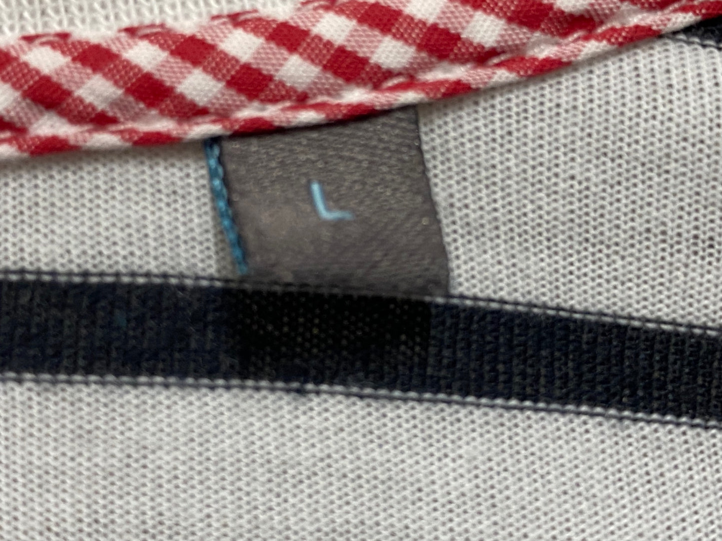 JB766 カフェドシクリステ CAFE DU CYCLISTE 半袖 サイクルジャージ 白紺 ボーダー L