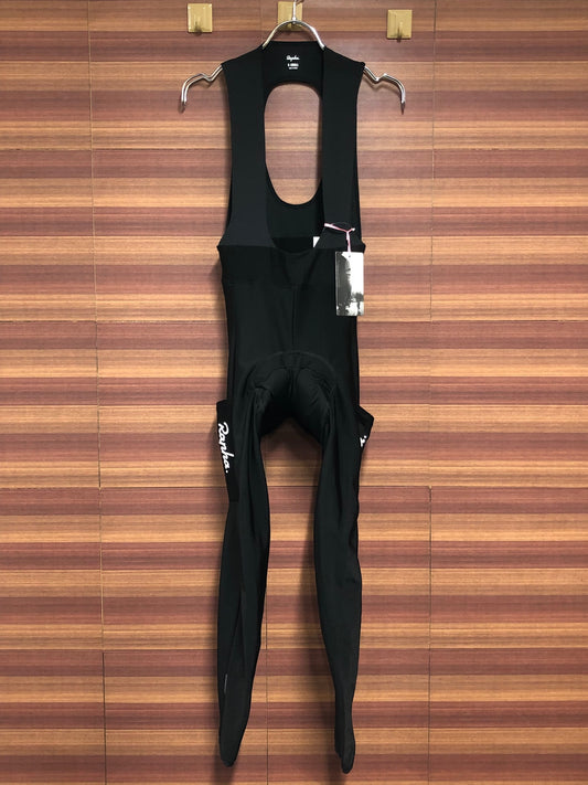 IA303 ラファ Rapha CLASSIC CARGO WINTER TIGHTS WITH PAD ビブタイツ 黒 XS 裏起毛 未使用