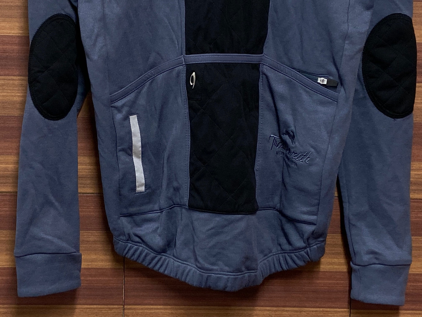 IQ734 イザドア Isadore 長袖 サイクルジャージ ブルーグレー XS