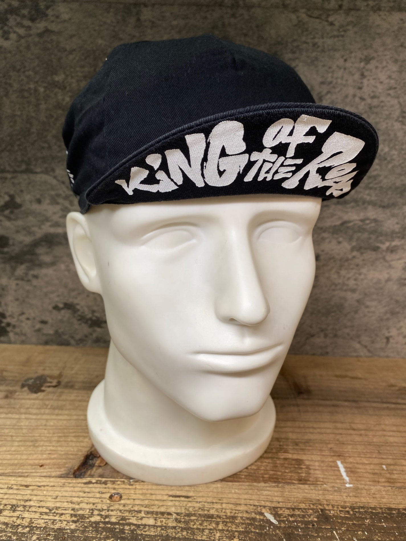 JC062 プロトンドパリ Peloton de Paris サイクルキャップ 黒 ワンサイズ