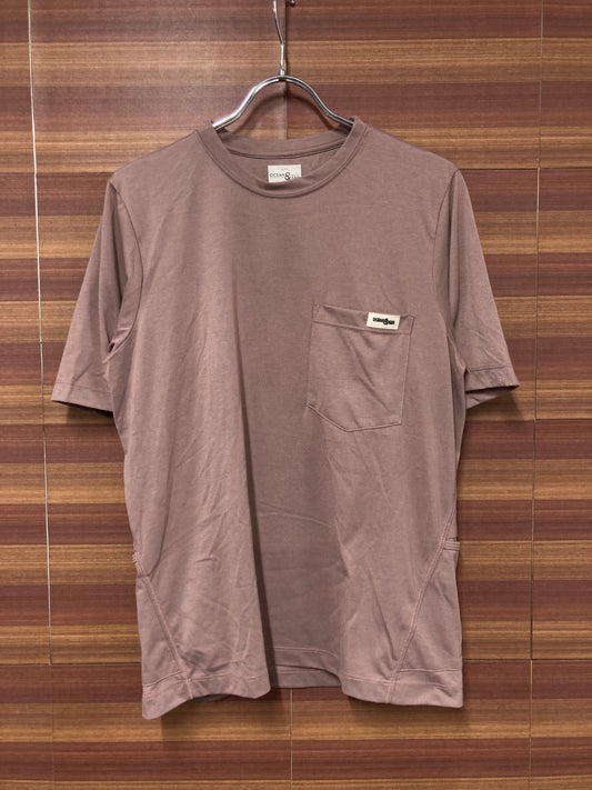 IM063 OCEAN & SAN all day shirts 半袖Tシャツ ピンク 一部穴