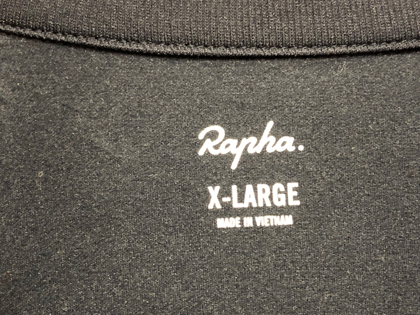 IB950 ラファ Rapha CORE LONG SLEEVE JERSEY 長袖 サイクルジャージ 濃紺 XL 裏起毛