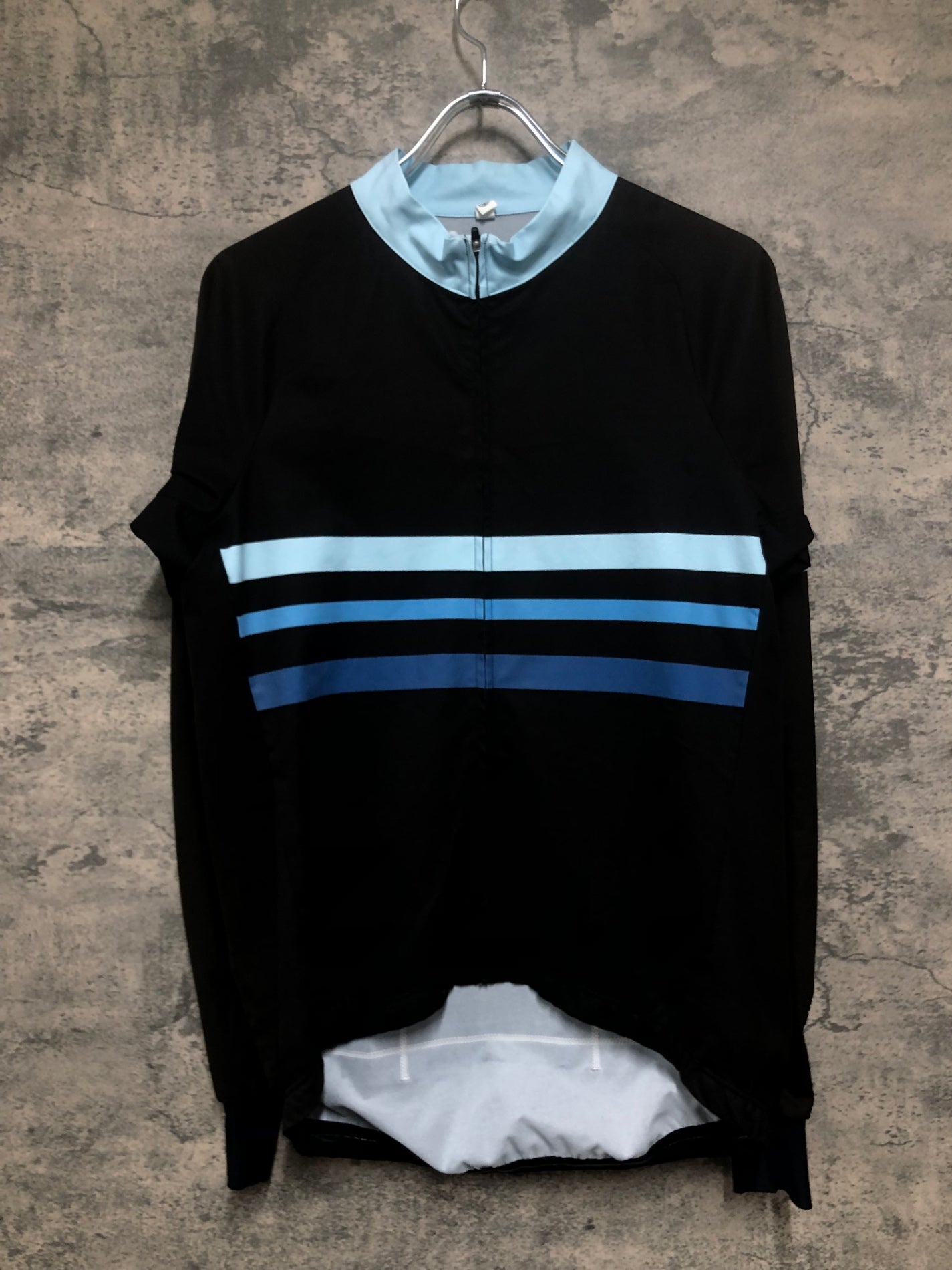 IW547 ステムデザイン STEM DESINE 長袖 サイクルジャージ 黒 サイズ不明 ※スレ