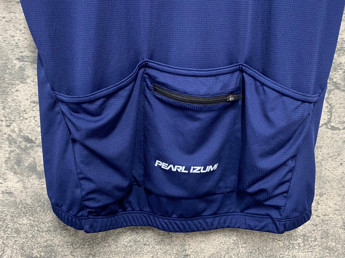 JB169 パールイズミ PEARL iZUMi 半袖 サイクルジャージ L 紺