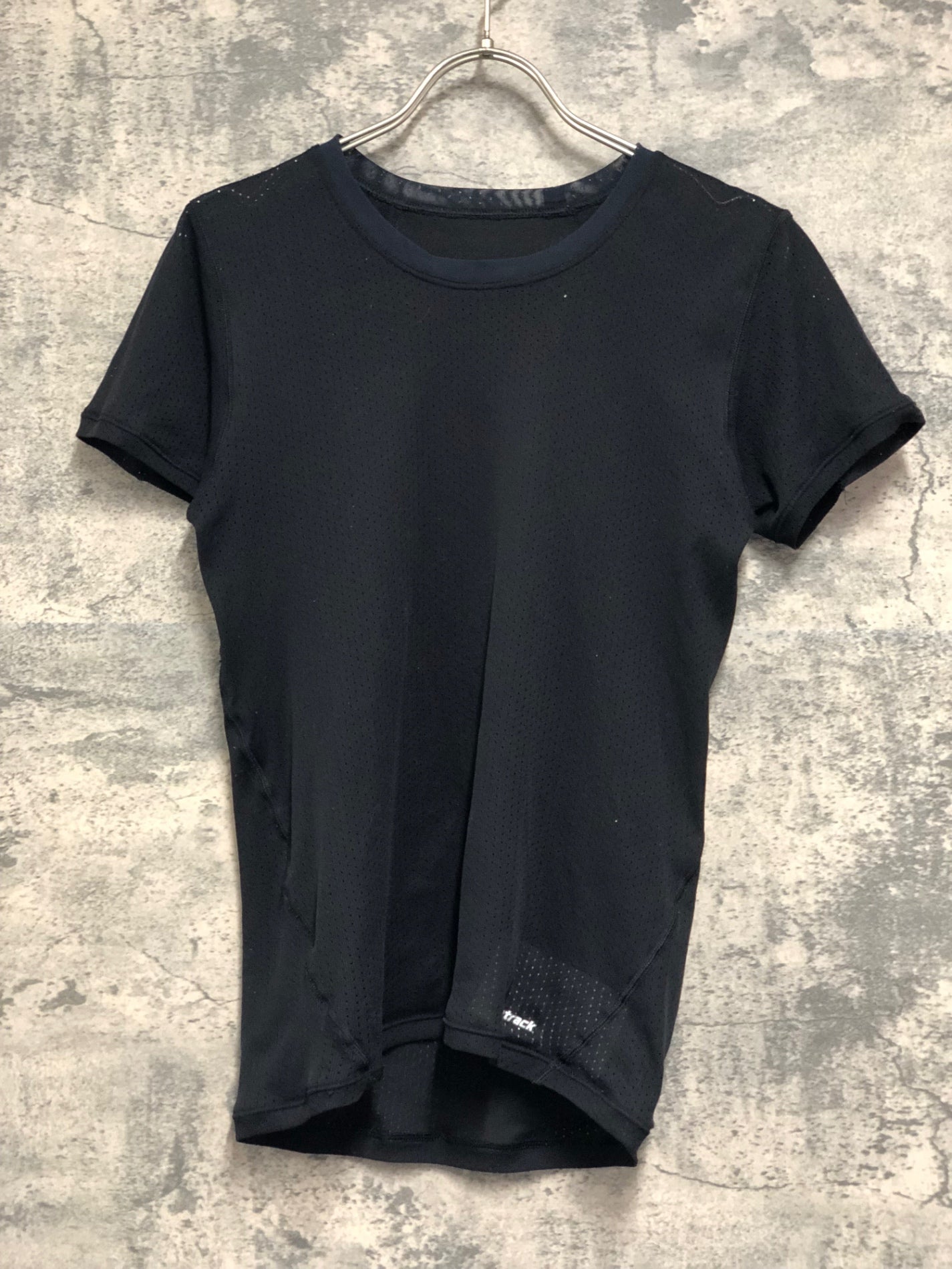 IU472 ファイントラック finetrack 半袖 べースレイヤー 黒 ※サイズ不明