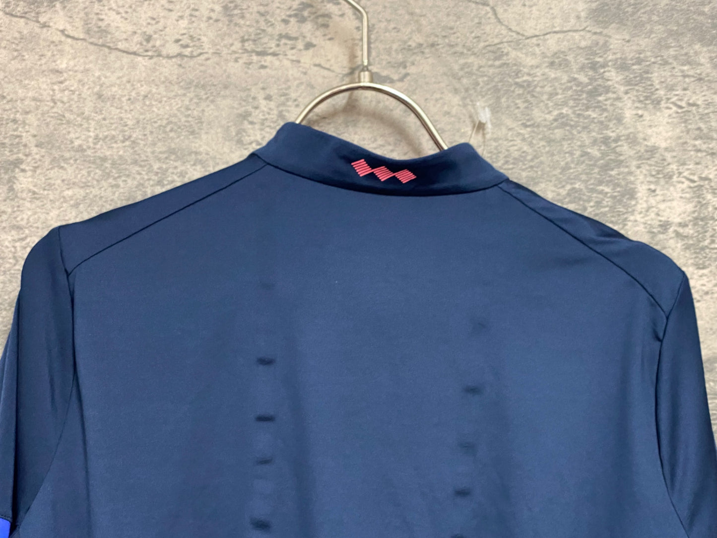 JC592 ラファ Rapha EF PRO TEAM TRAINING JERSEY 半袖 サイクルジャージ 紺 M