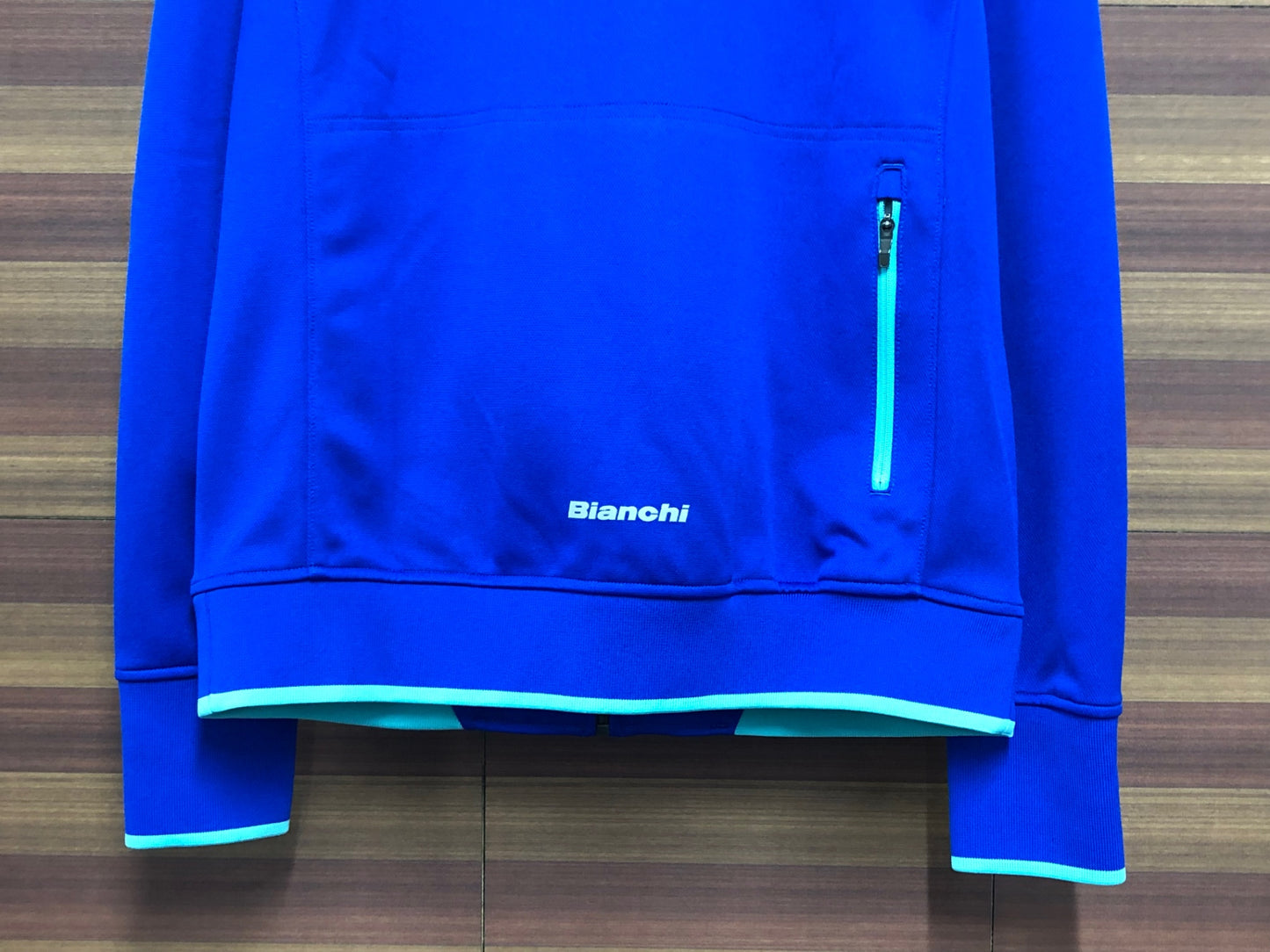 IS435 ビアンキ Bianchi 長袖 サイクルジャケット 青 S