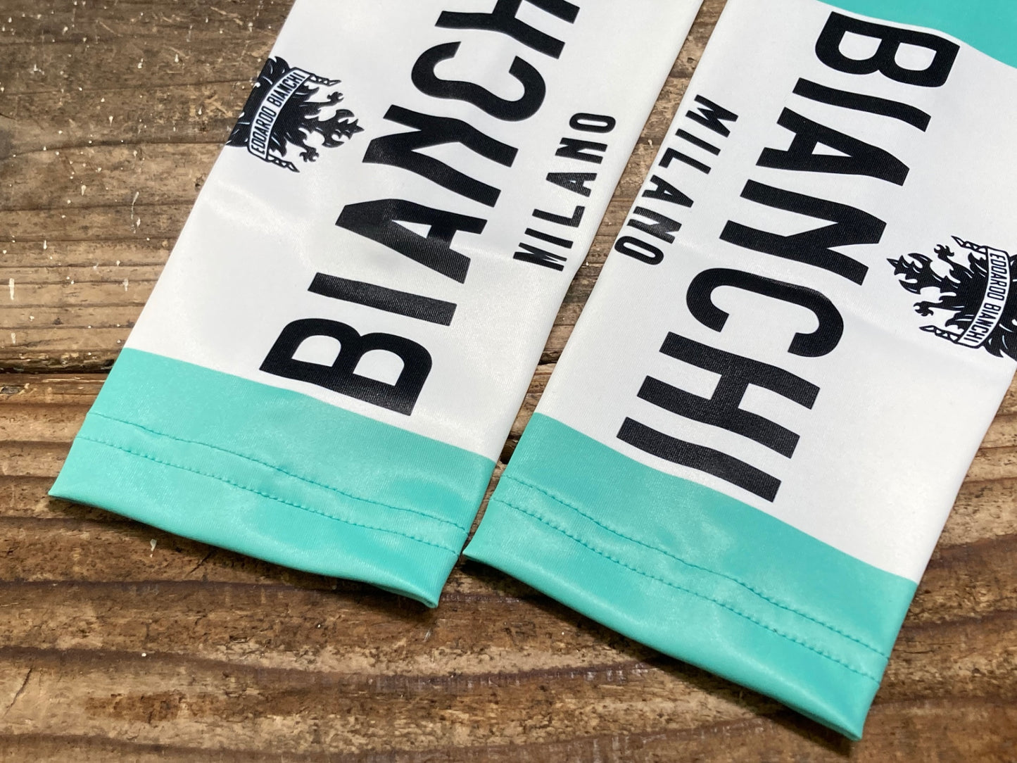 IR835 ビアンキ Bianchi アームカバー M チェレステ ※未使用