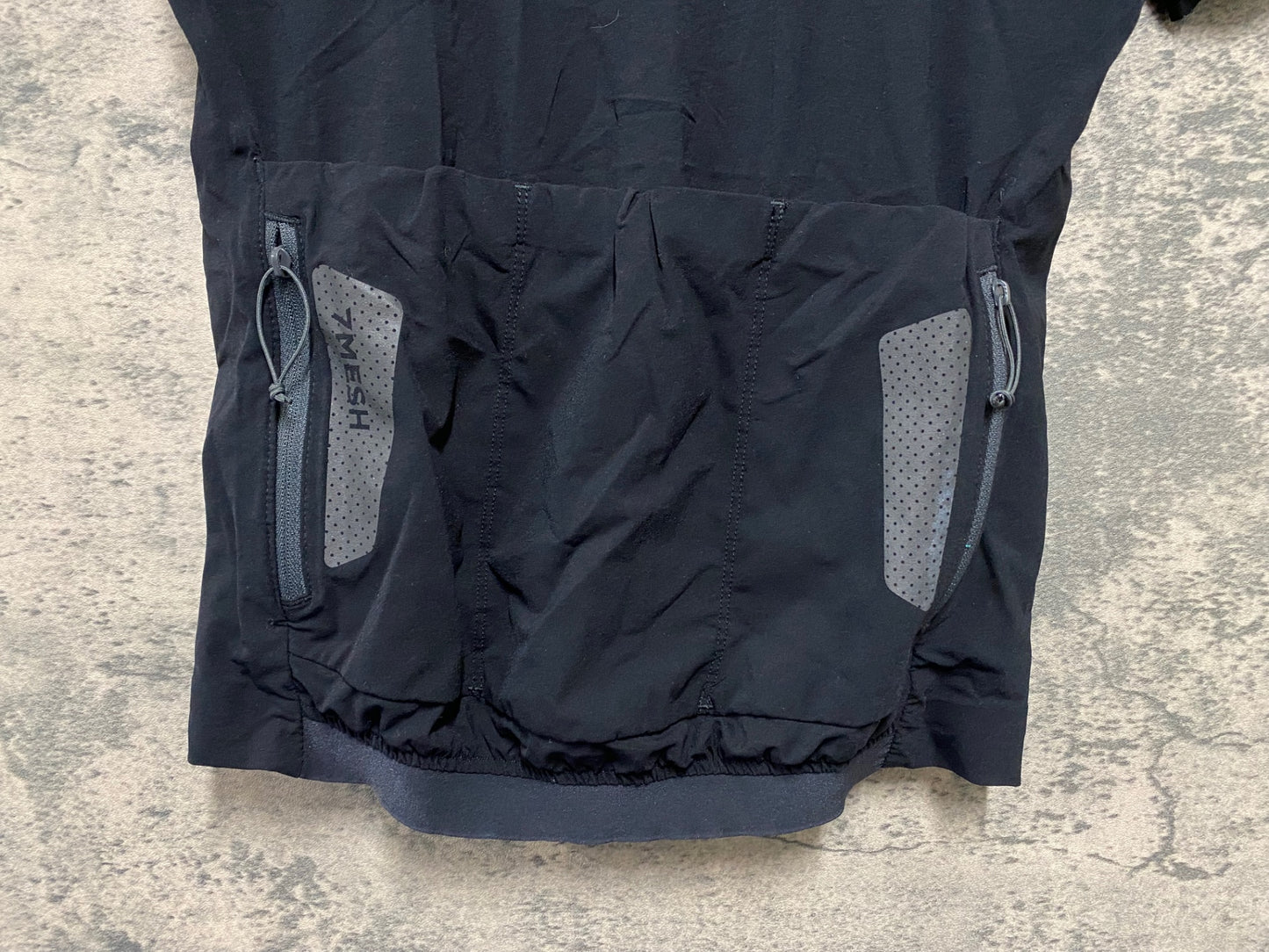 IS745 セブンメッシュ 7MESH 半袖 サイクルジャージ 黒 XS