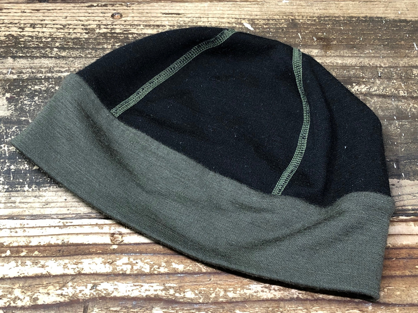 JC636 ラファ Rapha サイクルキャップ ニット帽 カーキ フリーサイズ