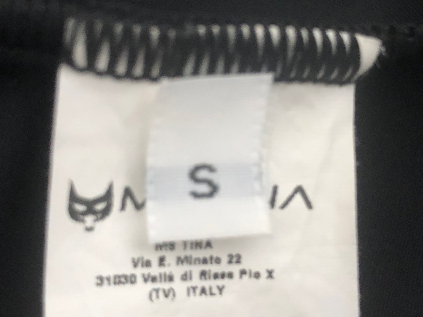 IW572 タイム TIME ビブタイツ 黒赤 S ※ほつれ有