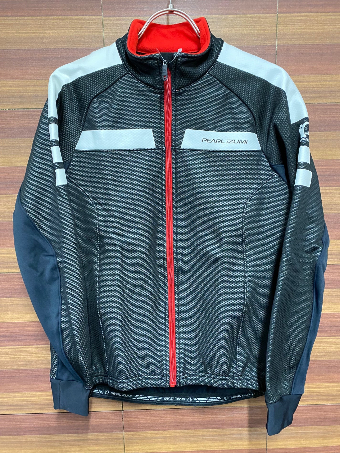 IP614 パールイズミ PEARL iZUMi 長袖サイクルジャケット 黒 S 裏起毛 WIND BREAK