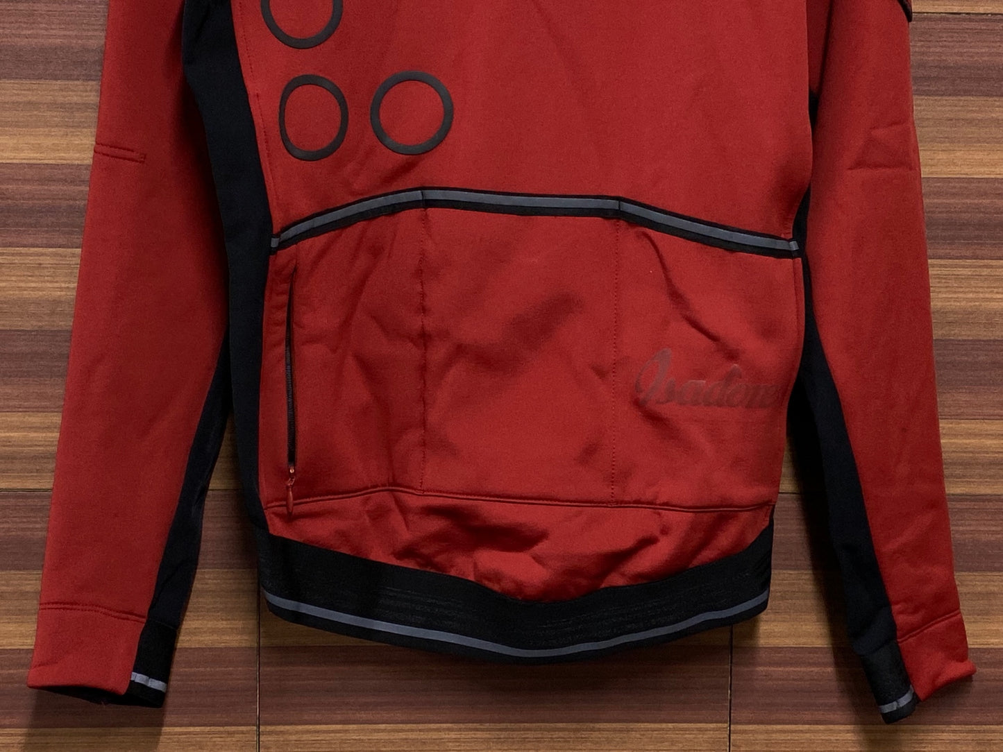 IQ721 イザドア Isadore Signature Deep Winter Softshell Jacket 長袖 サイクルジャケット 赤 XS 裏起毛