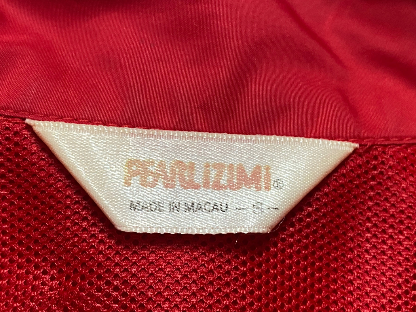 IT914 パールイズミ PEARL iZUMi 長袖 サイクルジャケット 赤 S