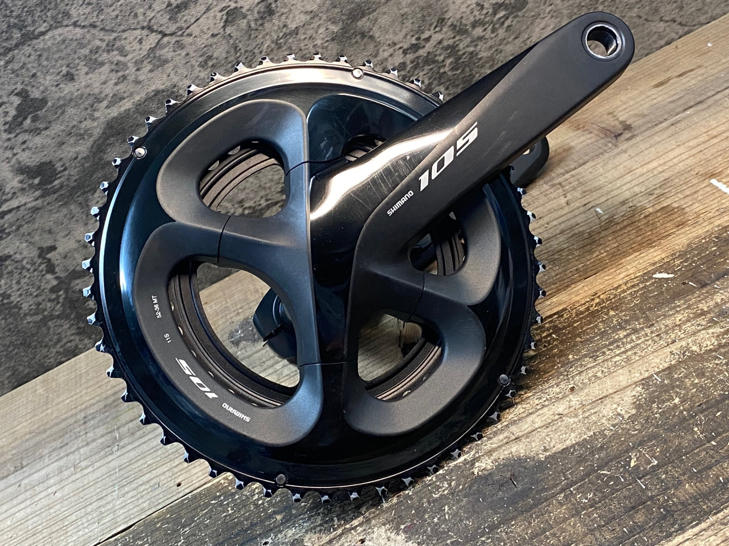 IS832 4iiii PRECISION PML100 左計測 パワーメーター クランク SHIMANO 105 FC-R7000 170mm 52/36T 接続確認済