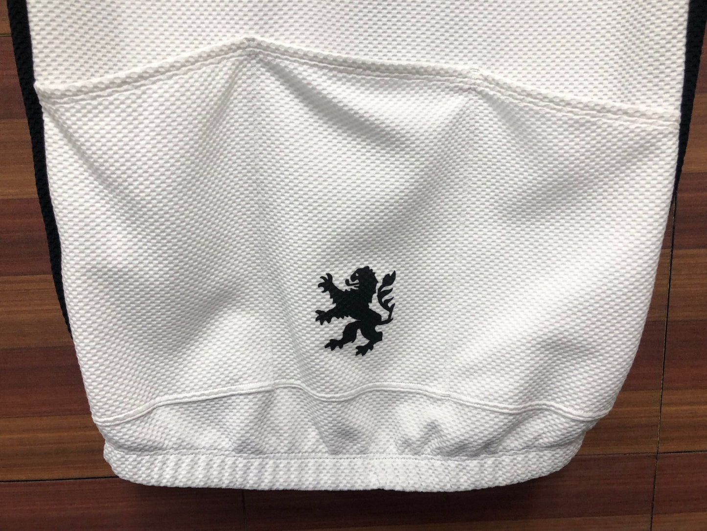 IQ762 リオンドカペルミュール Lion de KAPELMUUR 半袖 サイクルジャージ 白 M