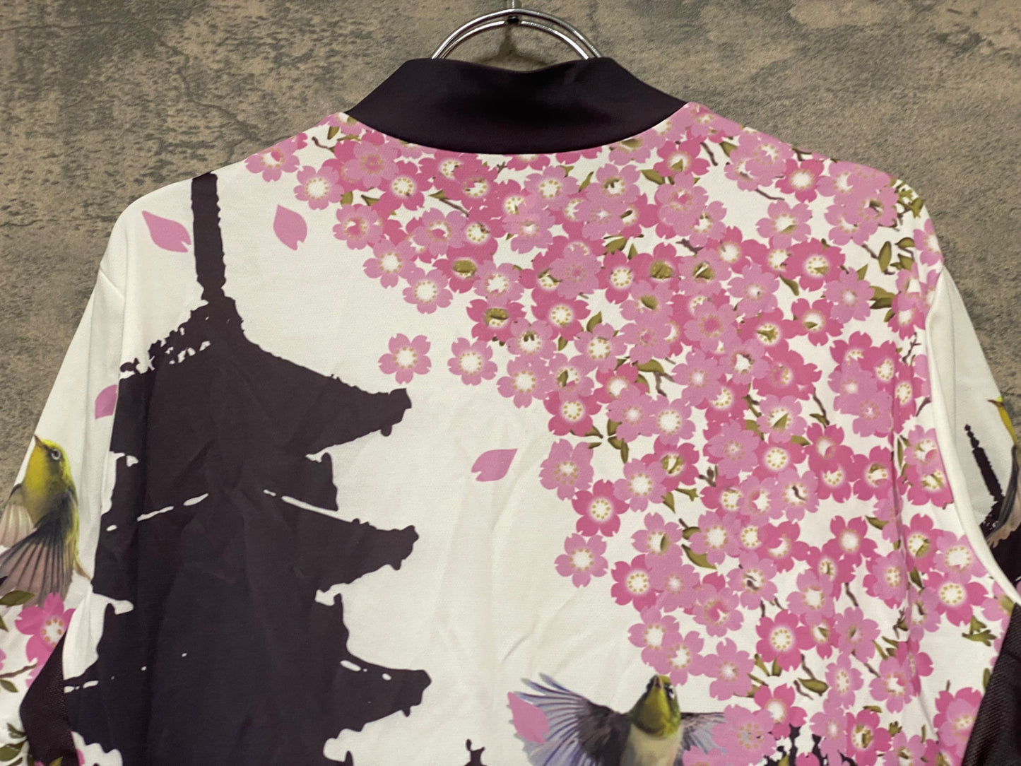 JB722 パールイズミ PEARL iZUMZi サイクルジャージ 半袖 桜 L