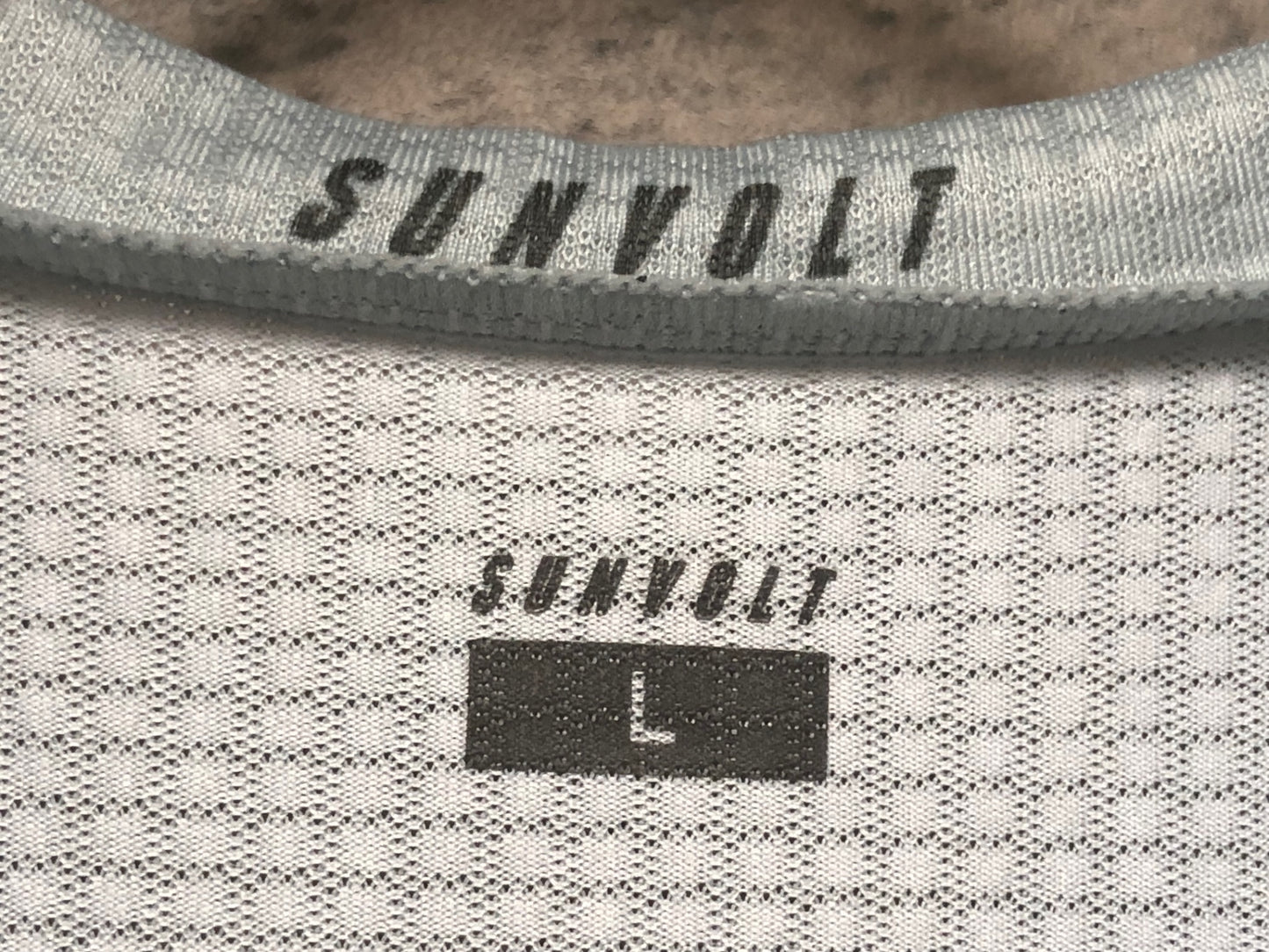 IW621 サンボルト SUNVOLT 長袖 セパレート ワンピース 黒グレー L