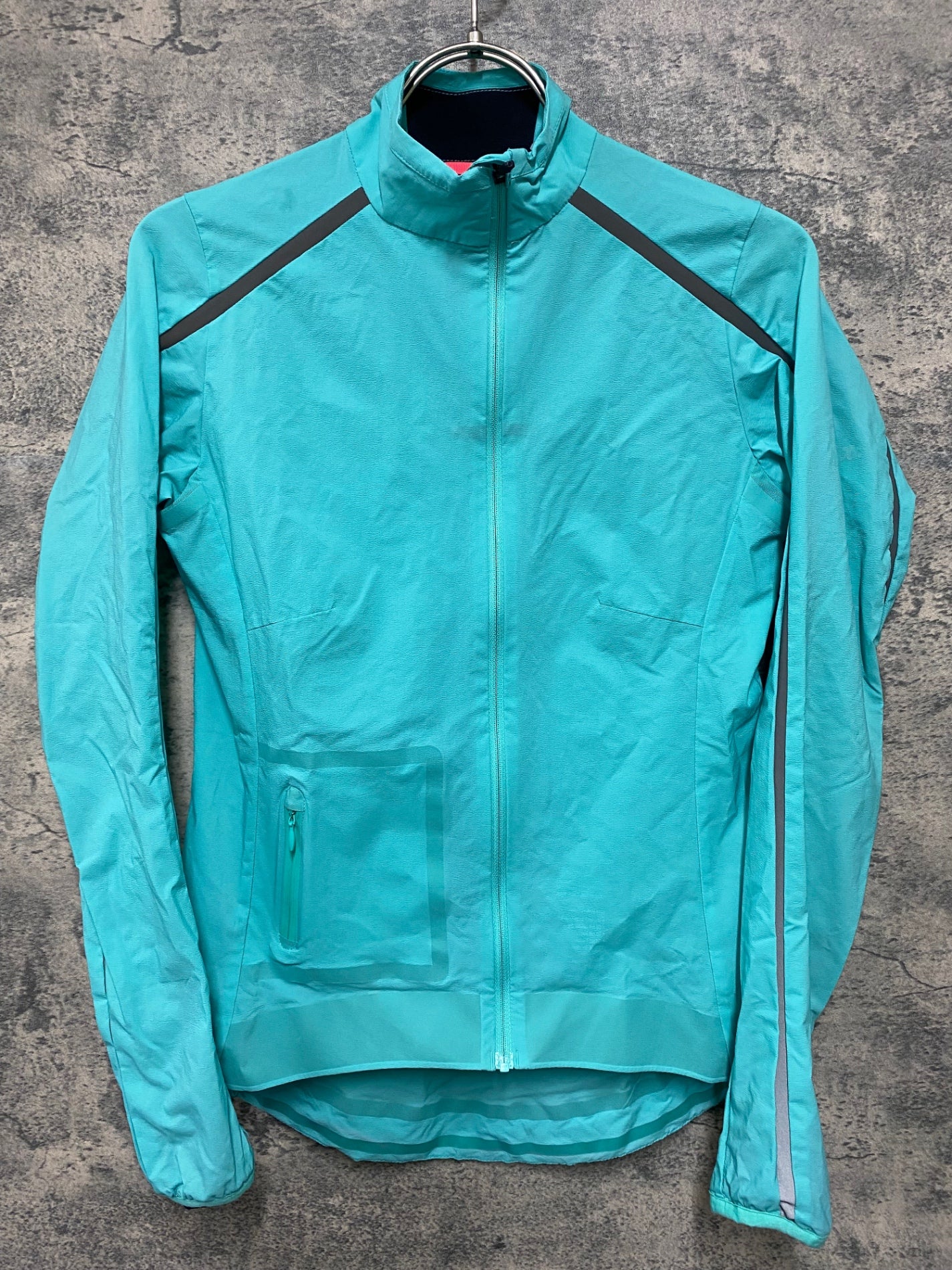 JD194 ラファ Rapha CLASSIC WIND JACKET 長袖 サイクルジャケット 水色 XXS