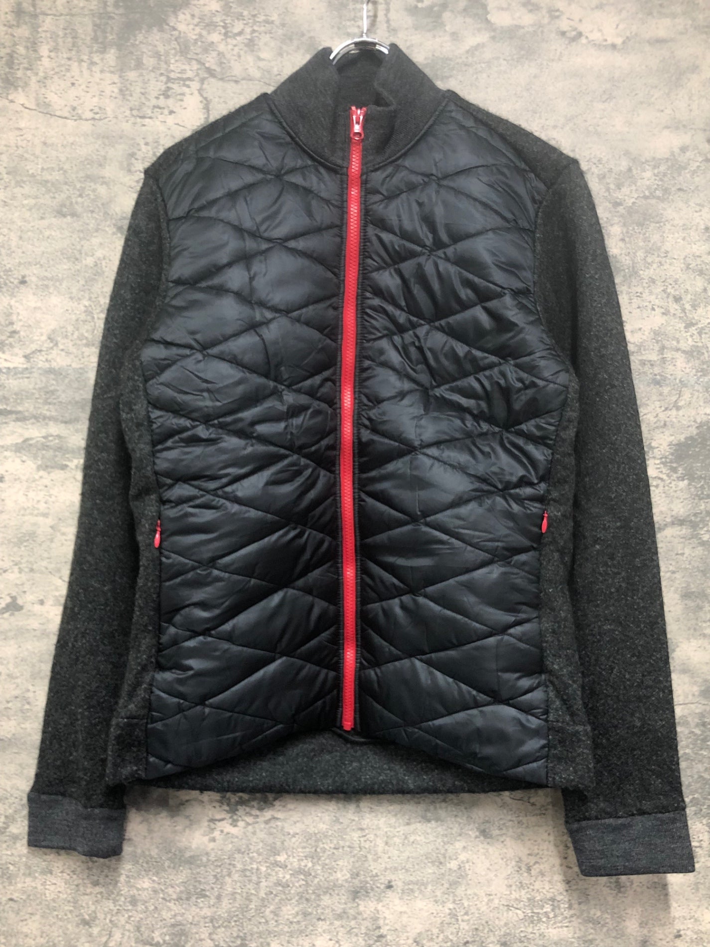 IV210 カペルミュール KAPELMUUR 長袖 サイクルジャケット 黒 L 中綿 ダウン