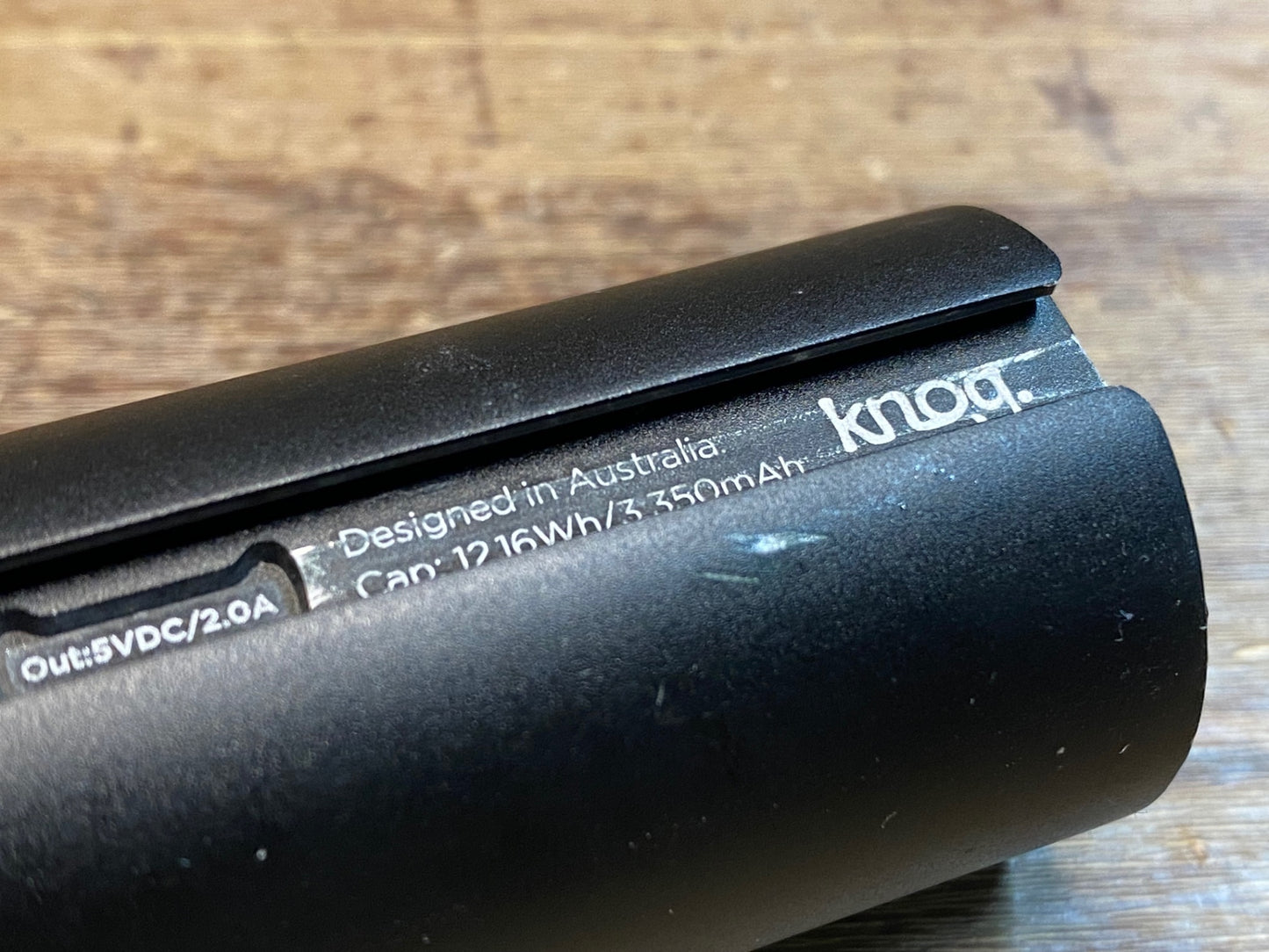 II140 ノグ knog PWR ROAD 700L フロントライト 本体のみ 点灯確認済