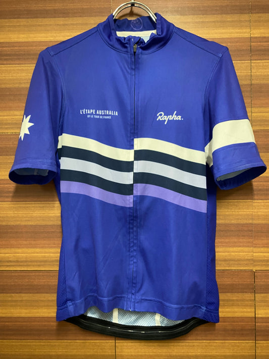 ID470 ラファ Rapha SUPER LIGHTWEIGHT JERSEY 半袖 青 M L'ETAPE AUSTRALIA