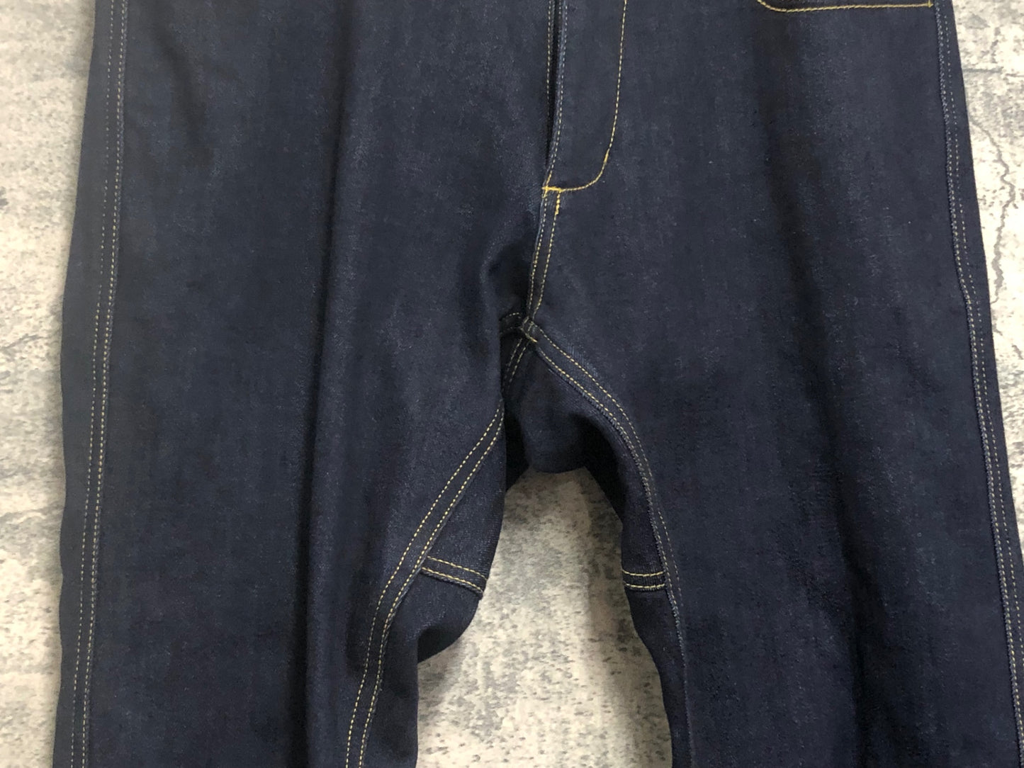 IX303 カペルミュール KAPELMUUR サイクルパンツ デニムパンツ 紺 L