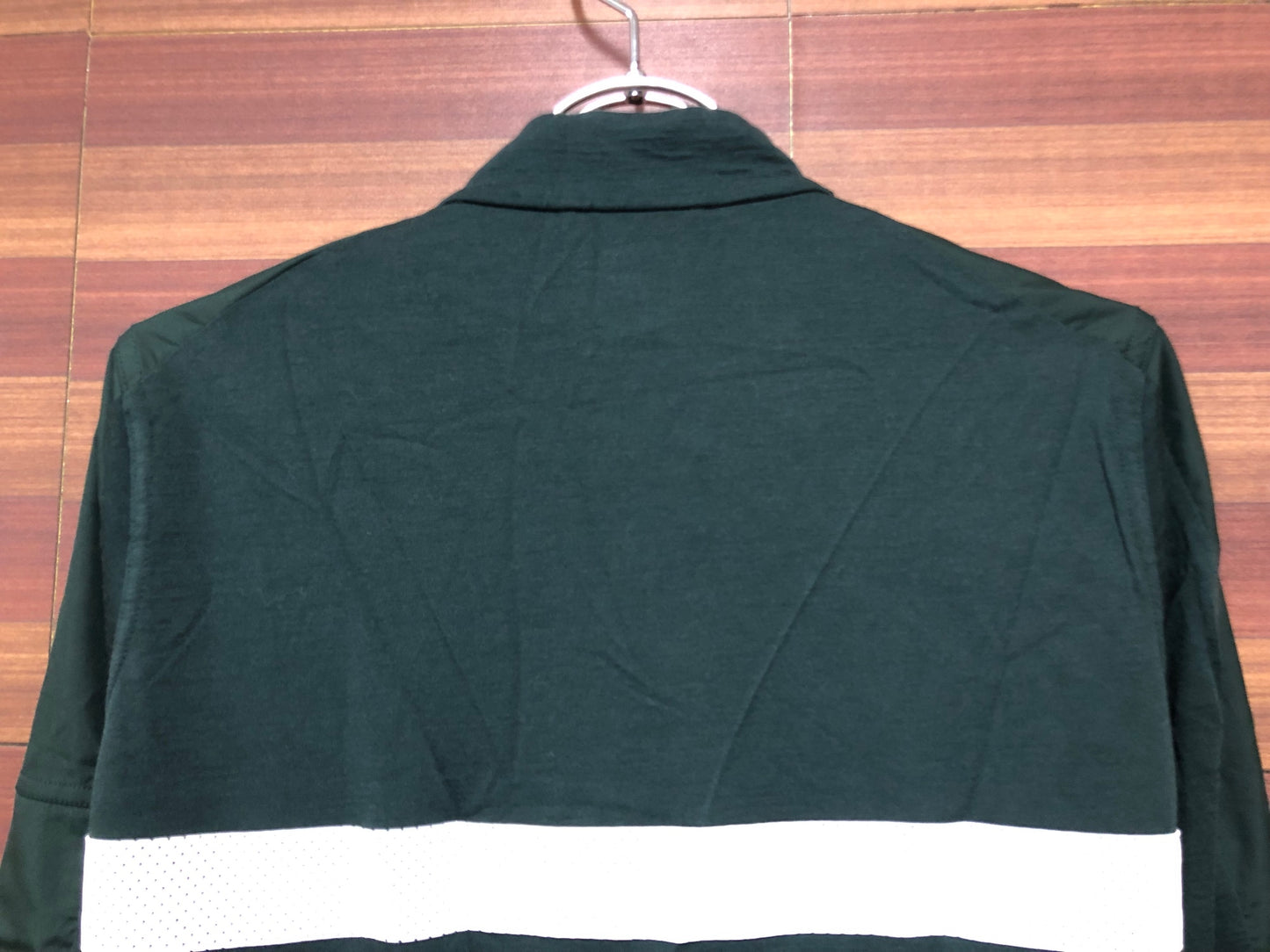 HZ613 ラファ Rapha BREVET LONG SLEEVE WINDBLOCK JERSEY 長袖 サイクルジャージ 深緑 S