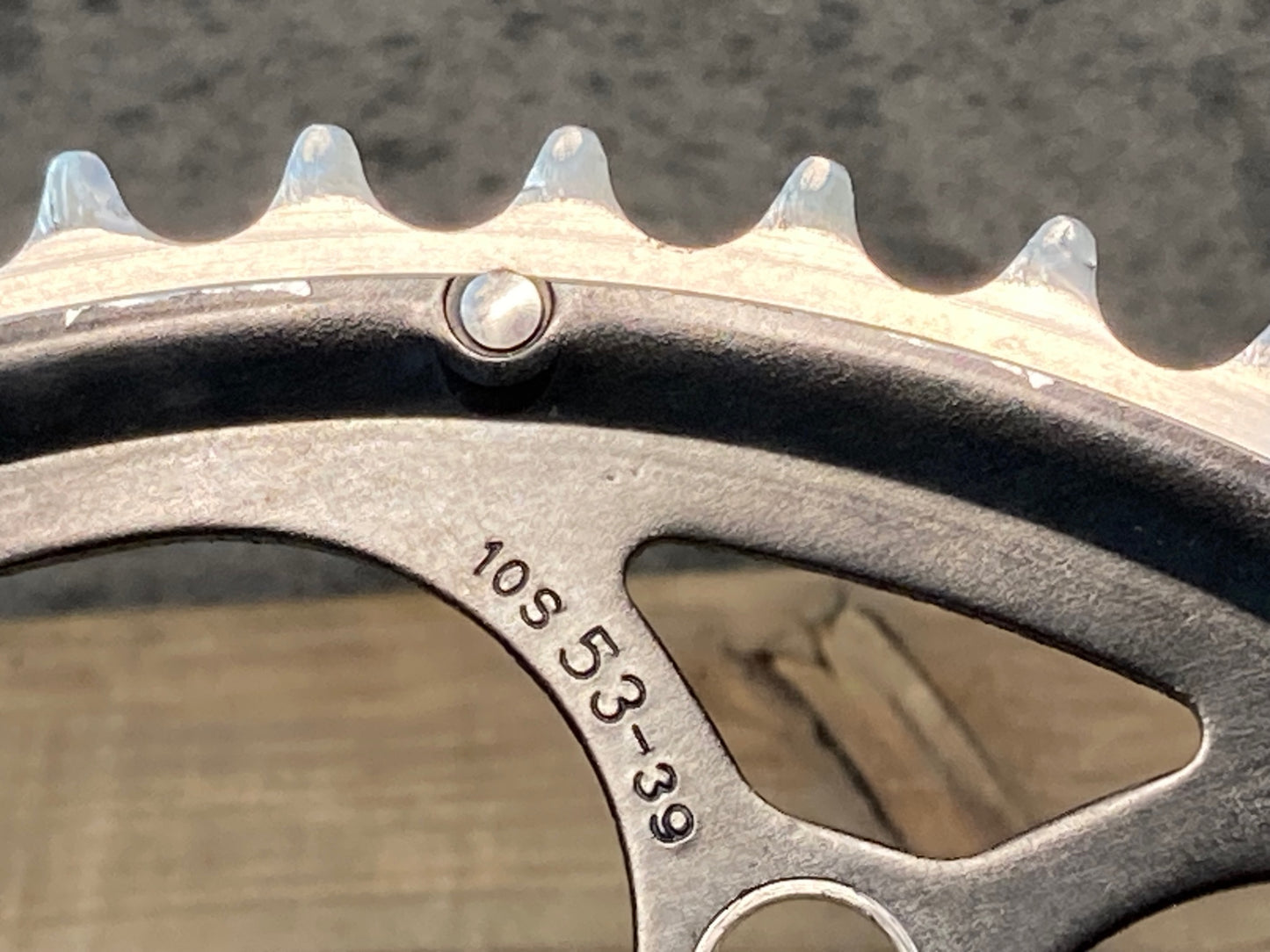 IN138 フルクラム FULCRUM レーシングトルク RACING TORQ チェーンリングセット 10S 53/39T 5H PCD135