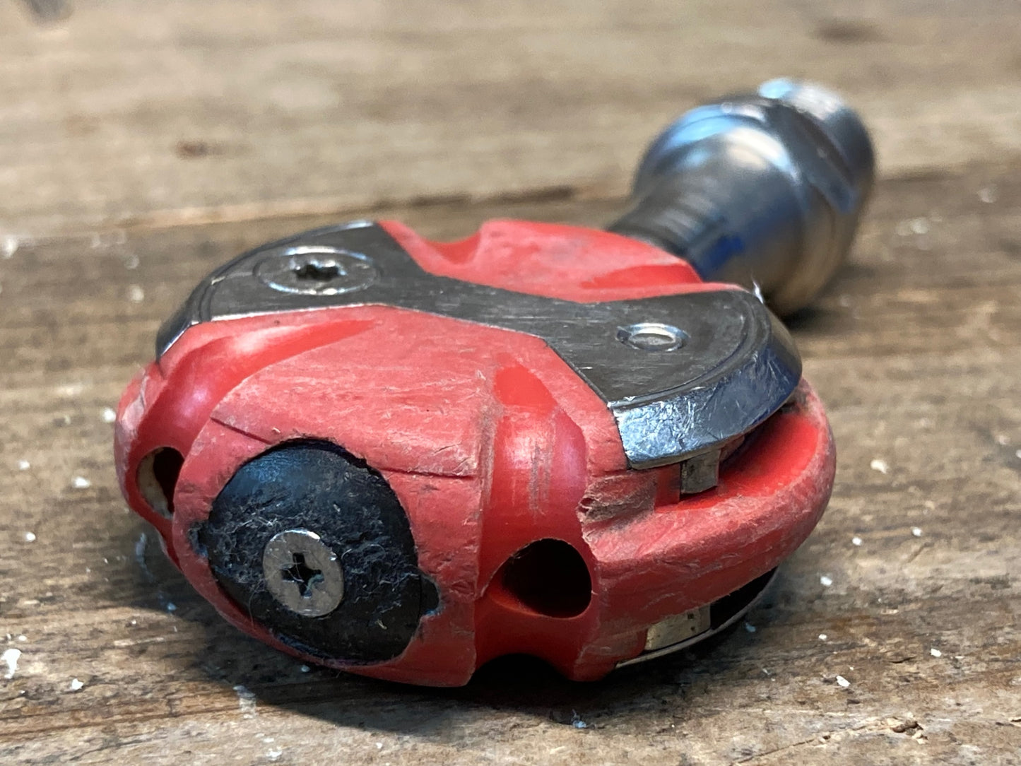 IO773 スピードプレイ SPEEDPLAY ゼロ ZERO ビンディングペダル ステンレスシャフト 赤