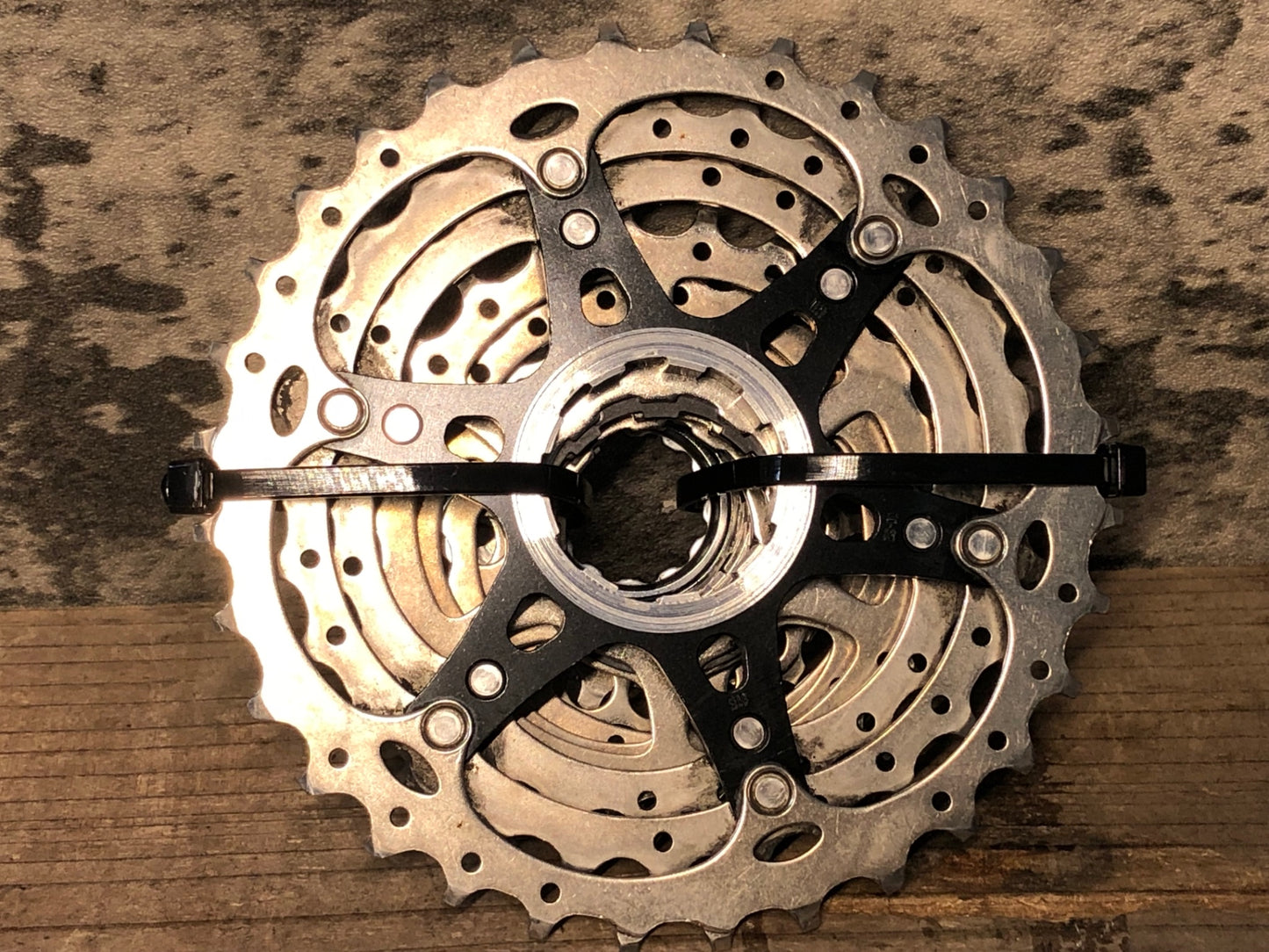 JA252 シマノ SHIMANO 105 CS-5800 スプロケット 11-32T 11S ※10sフリー装着用加工品のためジャンク