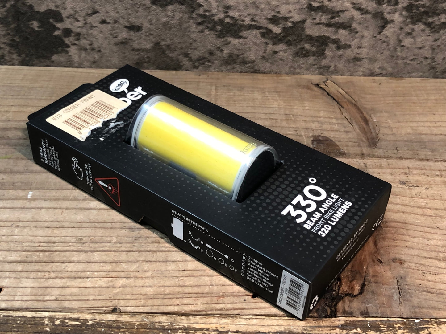 IR299 ノグ knog MID COBBER FRONT フロントライト