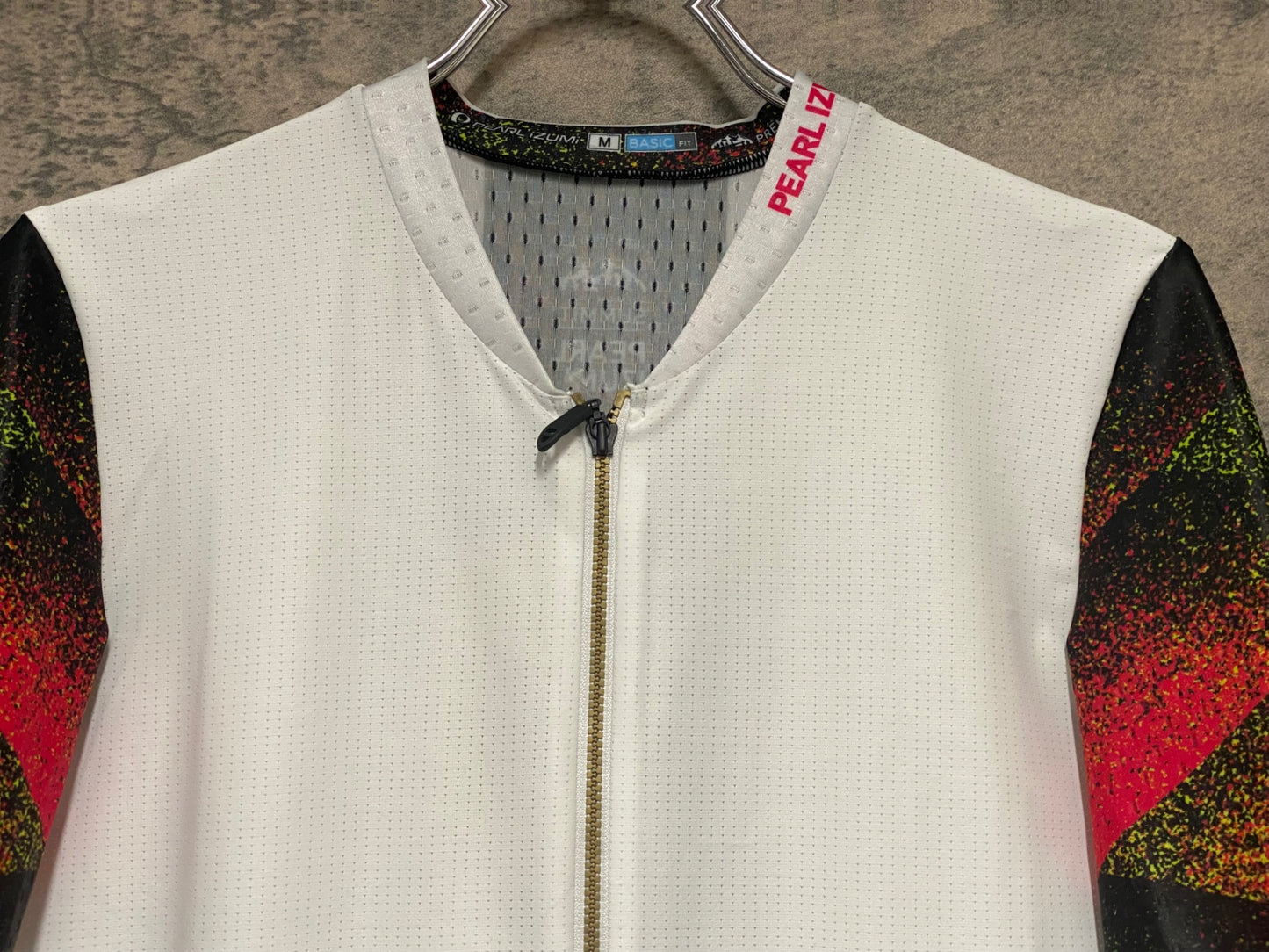 IZ953 パールイズミ PEARL iZUMi プレミアムサミット PREMIUM SUMMIT 半袖 サイクルジャージ 白 M