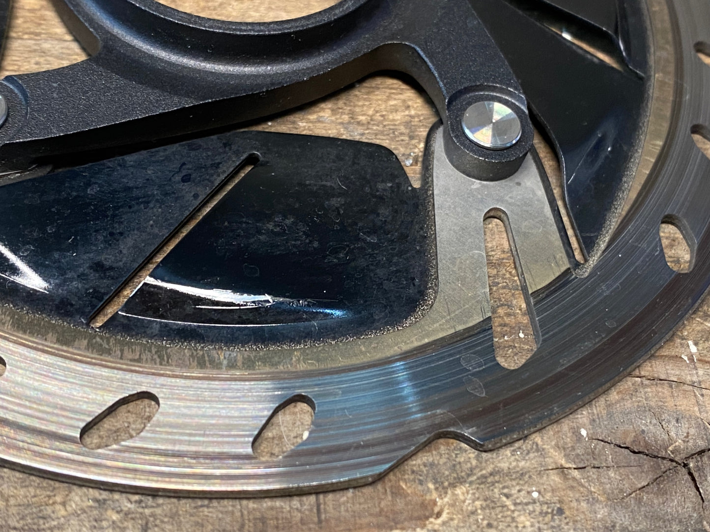 IQ490 シマノ SHIMANO デュラエース DURA-ACE SM-RT900 ディスクブレーキローターセット Φ160/140  実測1.75/1.75mm