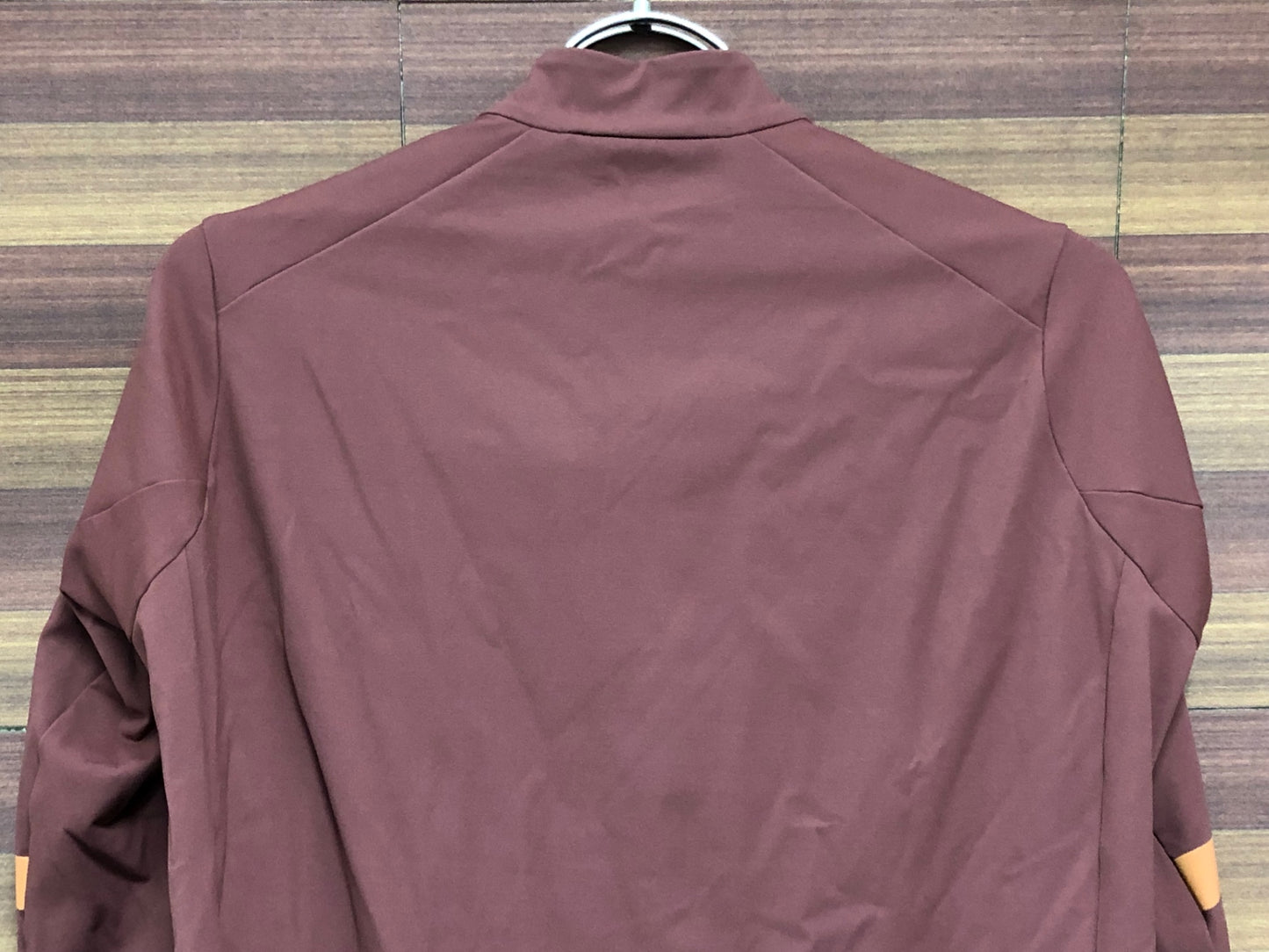 IE989 ユニバーサルカラーズ Universal Colours Mono Long Sleeve Jersey 長袖 Mars Red S 裏起毛