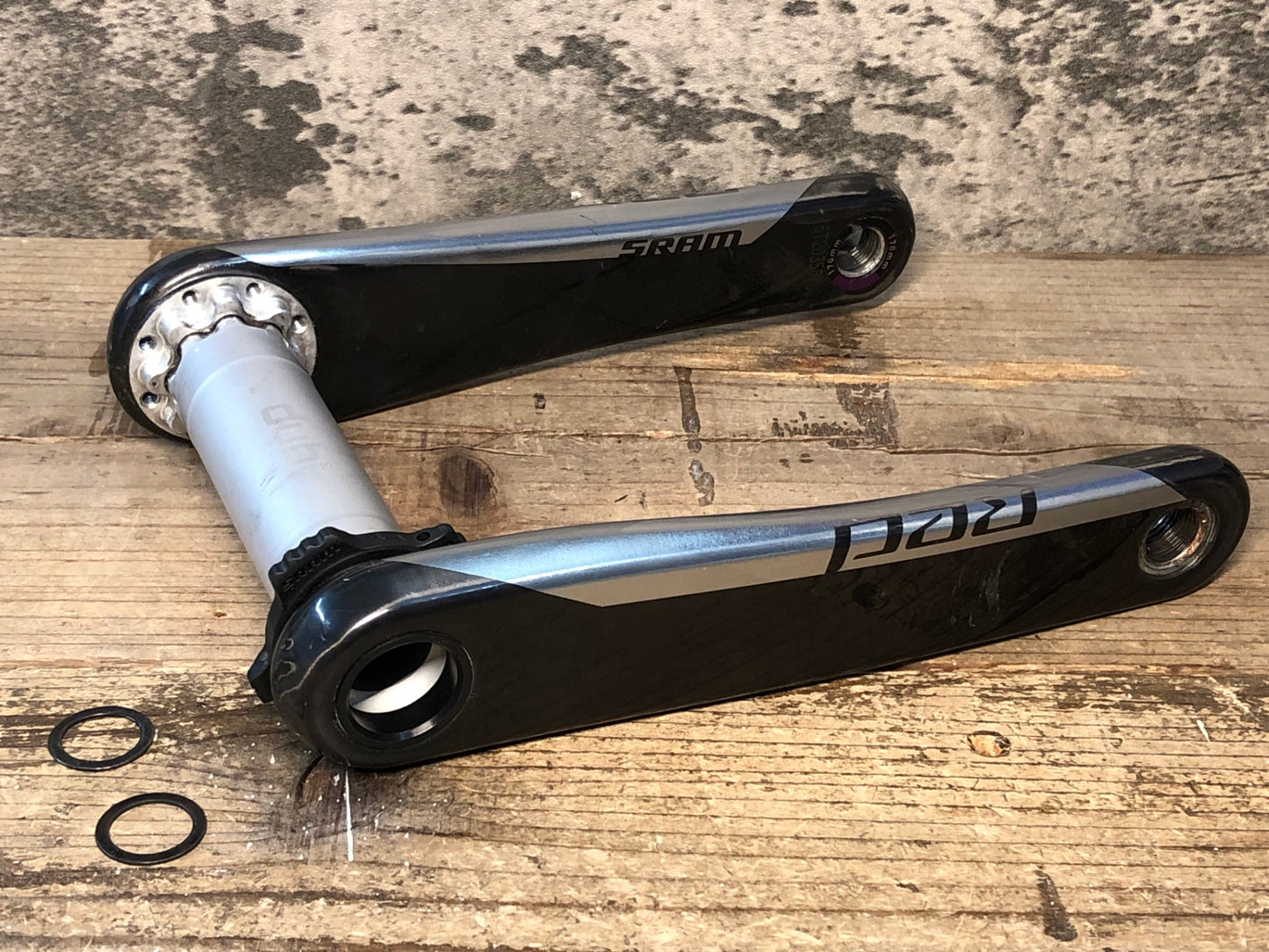 JA026 スラム SRAM レッド RED AXS クランクアーム 170mm DUB規格 ※与圧リング破損