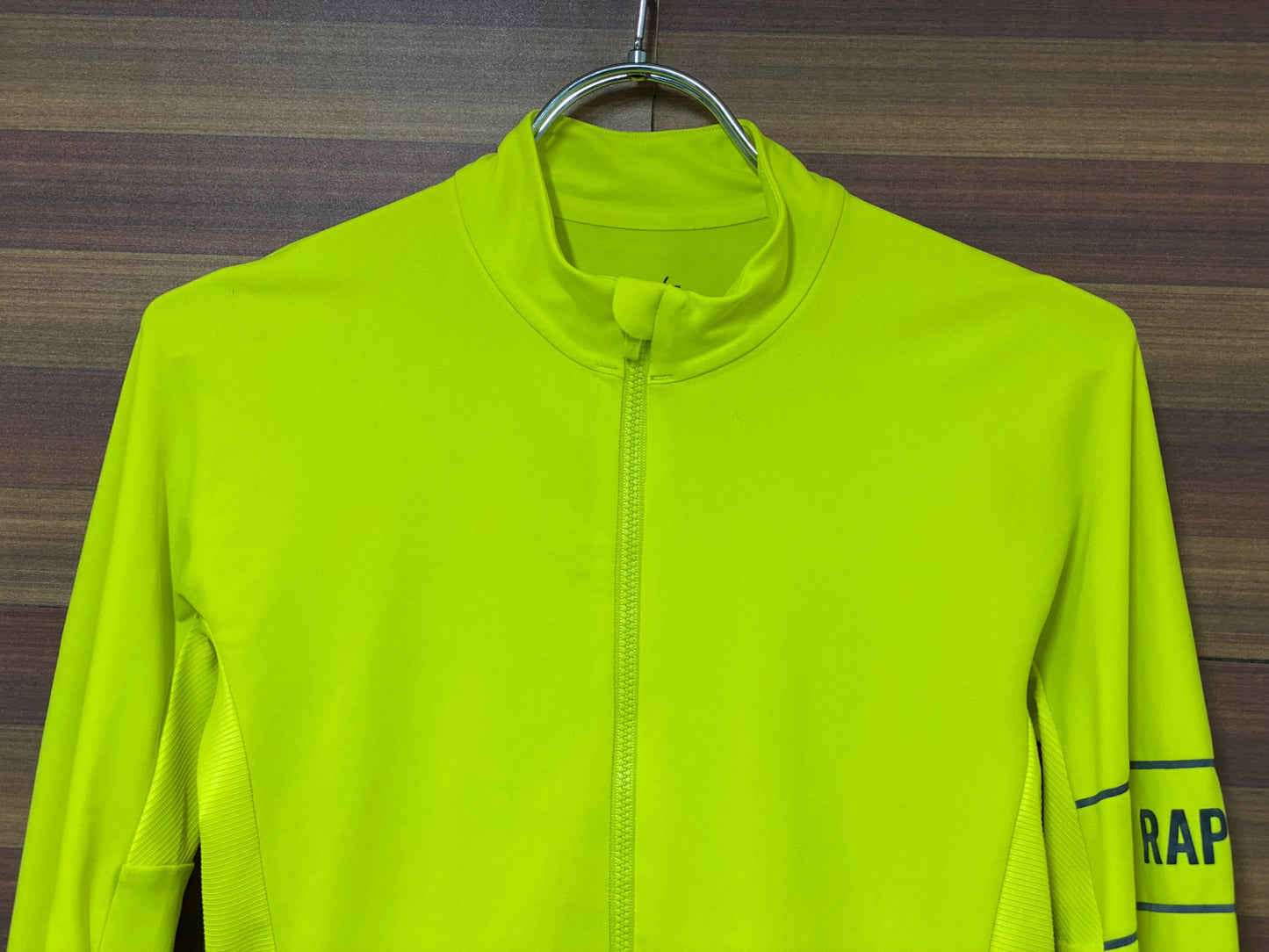 IL596 ラファ Rapha PRO TEAM LS THERMAL JERSEY 長袖サイクルジャージ 黄色 XS