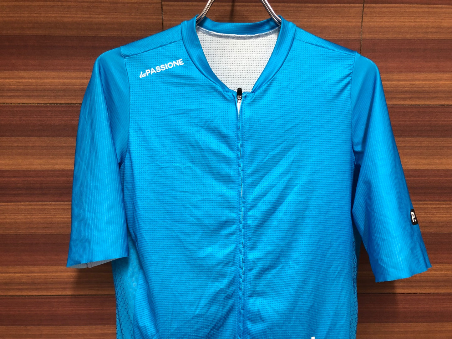 IO541 ラパッション la PASSIONE Switch Jersey 半袖 サイクルジャージ 水色 M